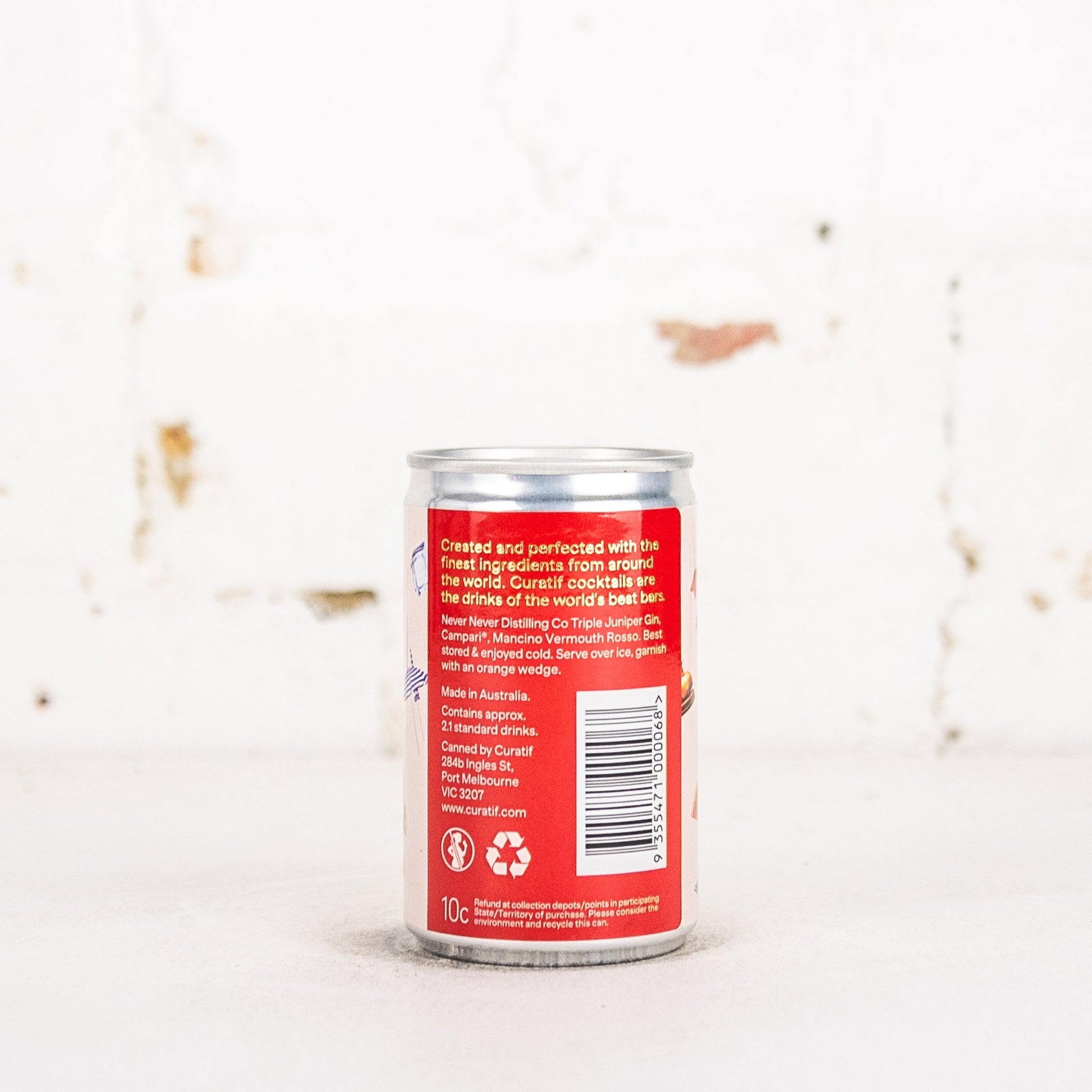 Curatif - Never Never Negroni