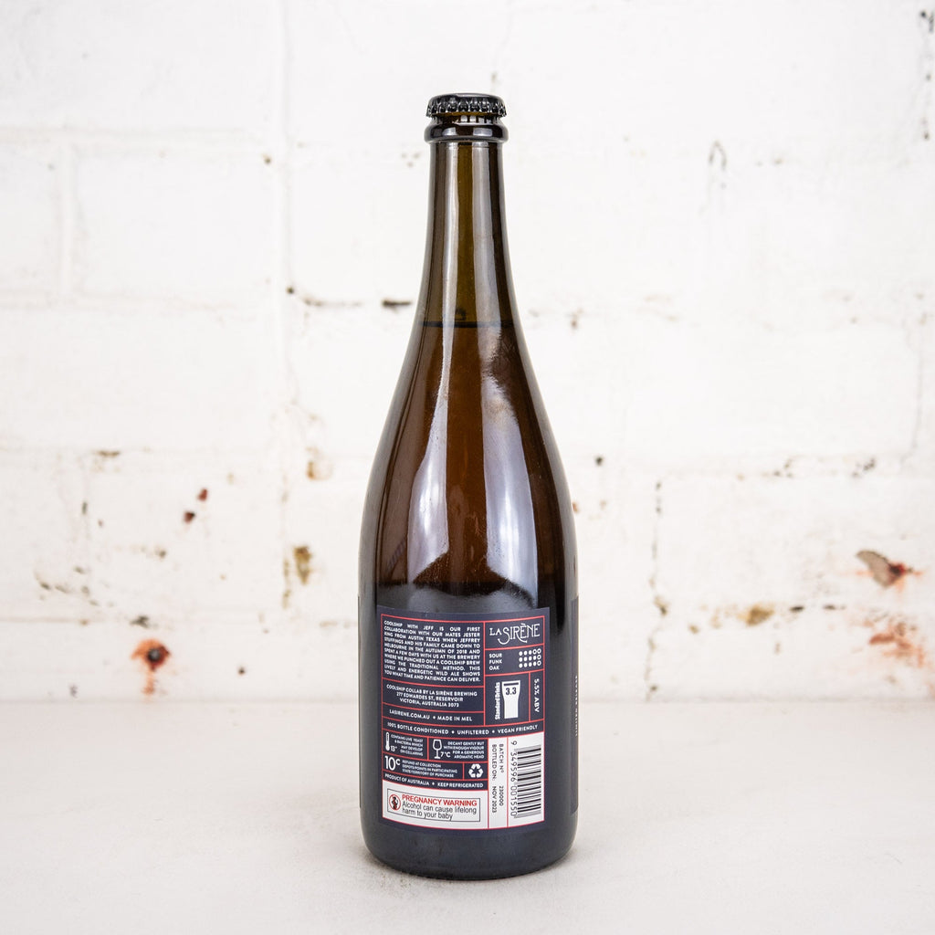 La Sirene x Jester King 'Coolship With Jeff 2018' Coolship Wild Ale 750ml