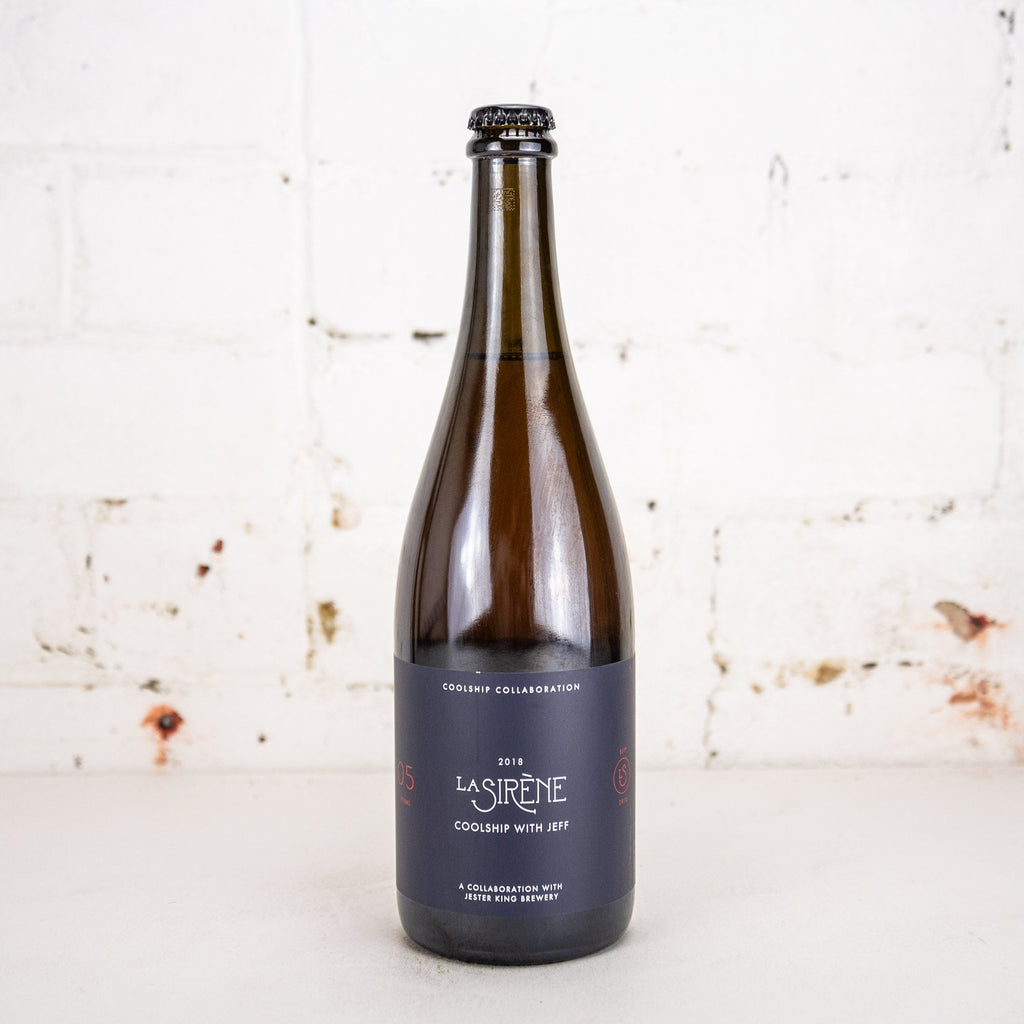 La Sirene x Jester King 'Coolship With Jeff 2018' Coolship Wild Ale 750ml
