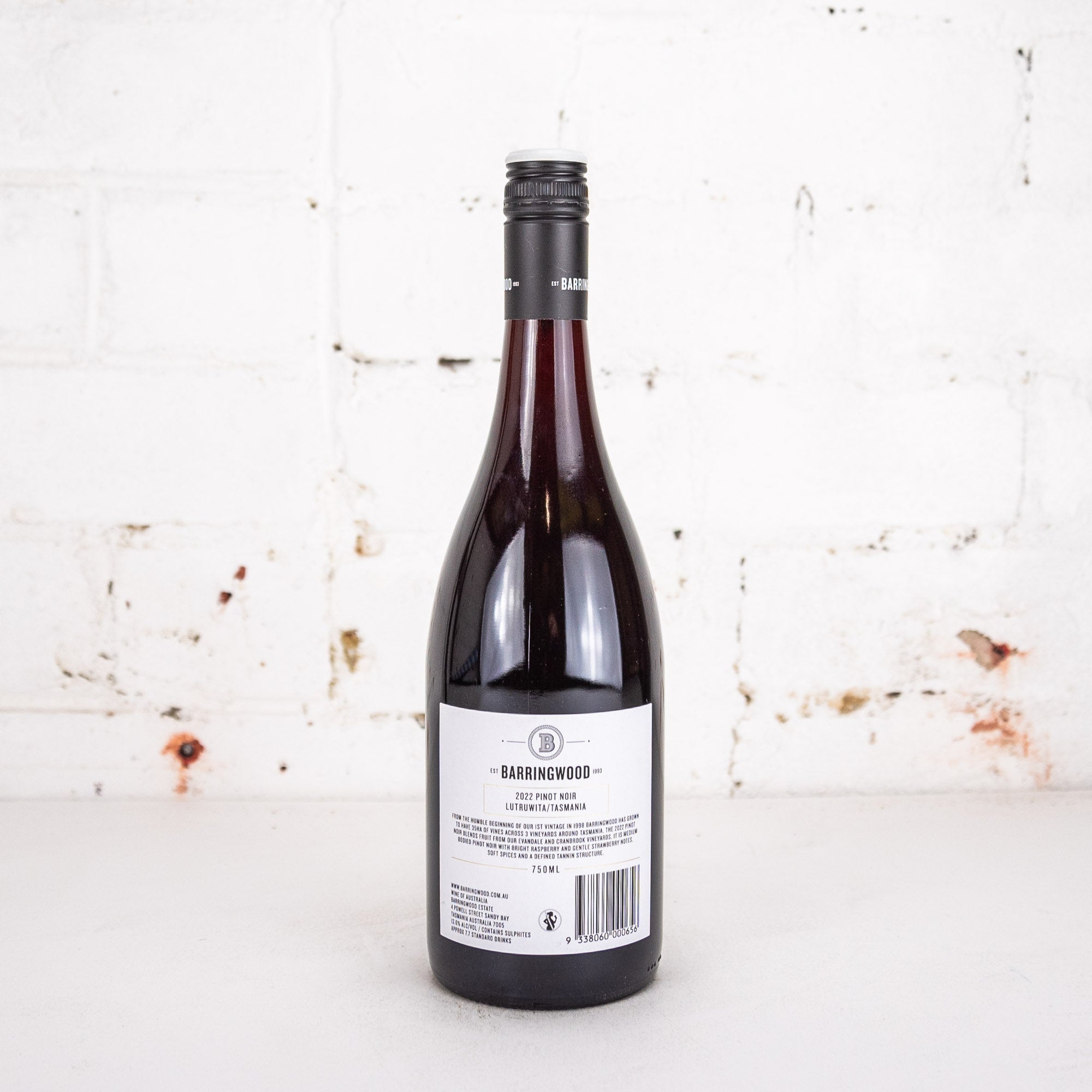 Barringwood - Pinot Noir 2022 750ml