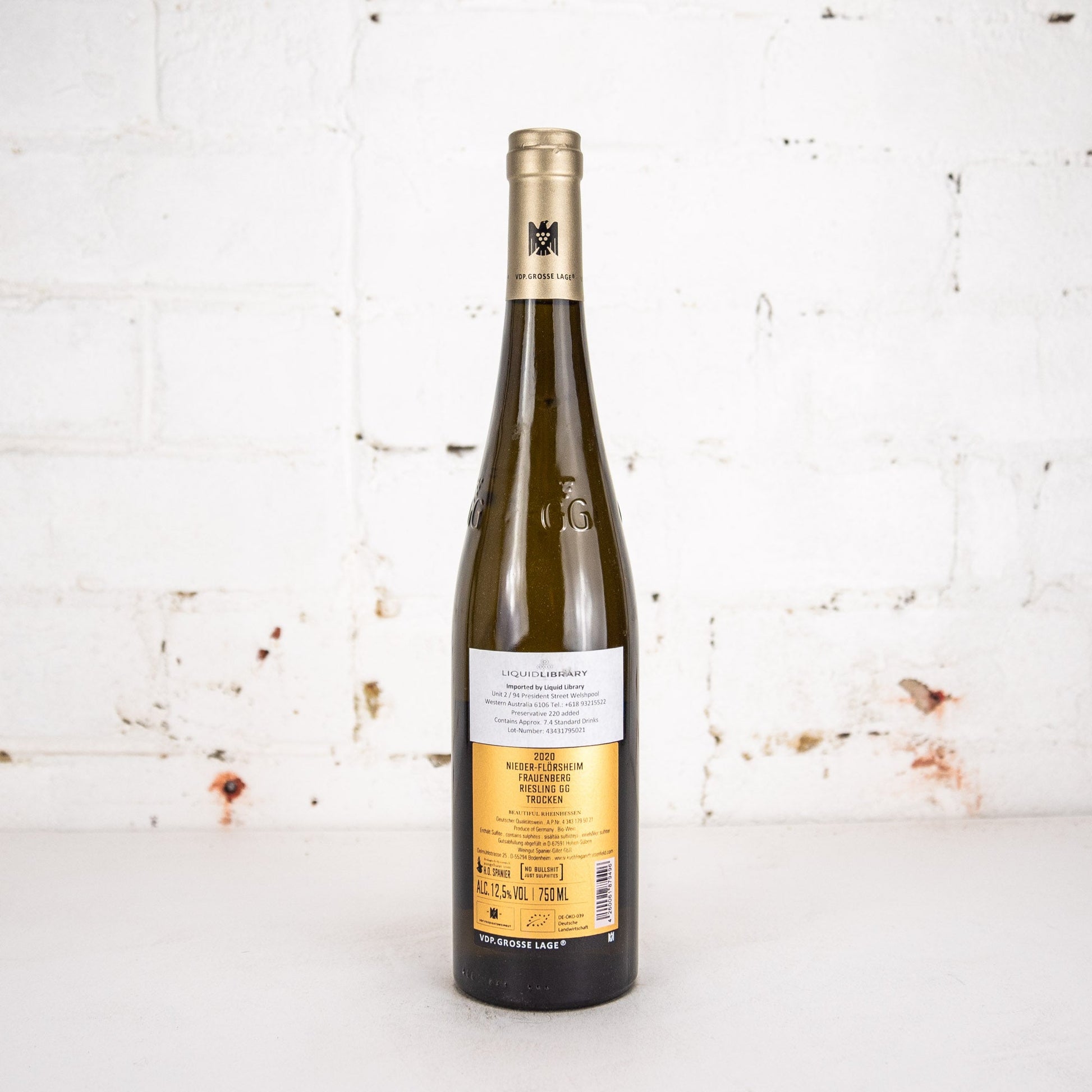 Battenfeld Spanier - Frauenberg Riesling Grosse Gewachs (GG) 2020 750ml