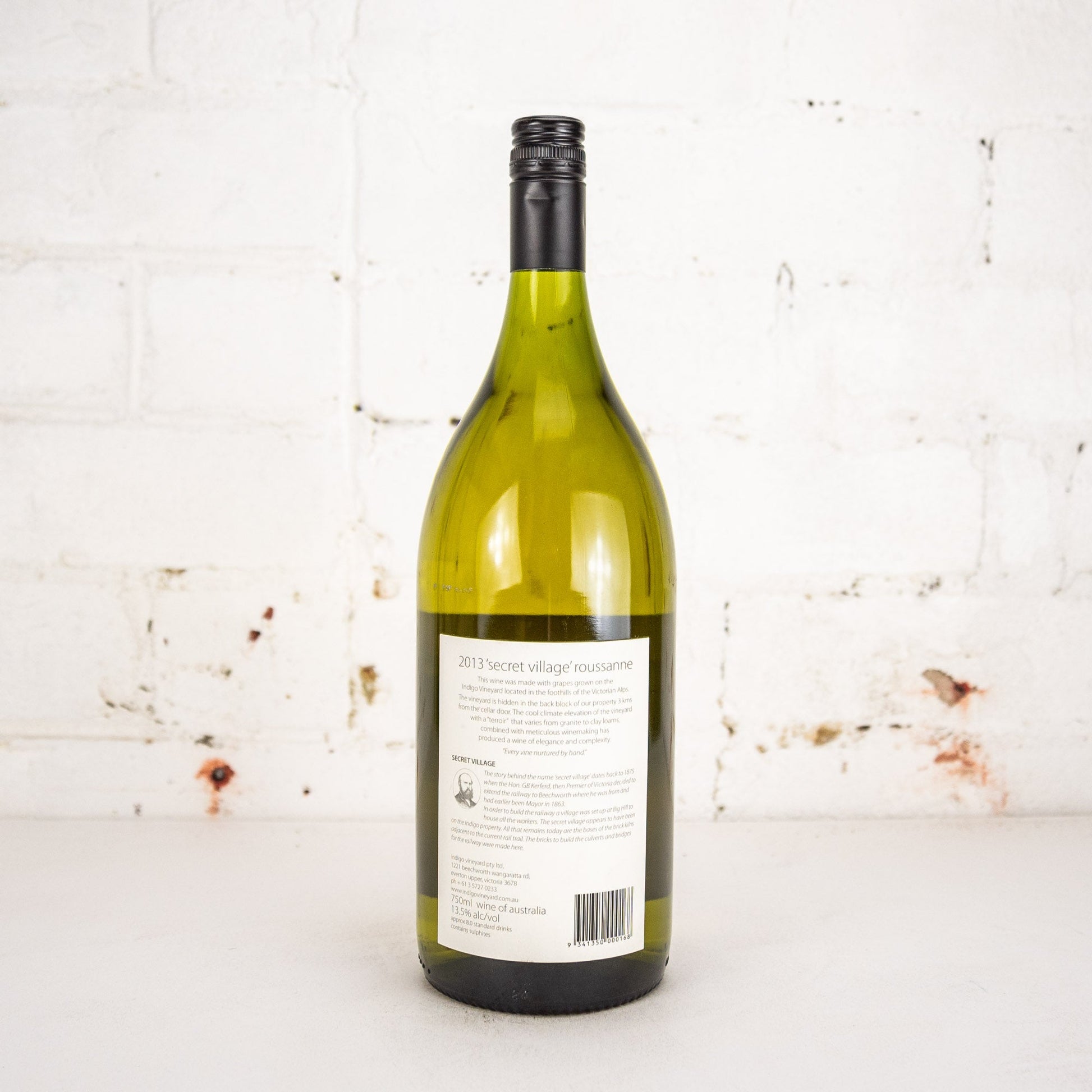 Indigo - Secret Village Roussanne 2013 1.5L