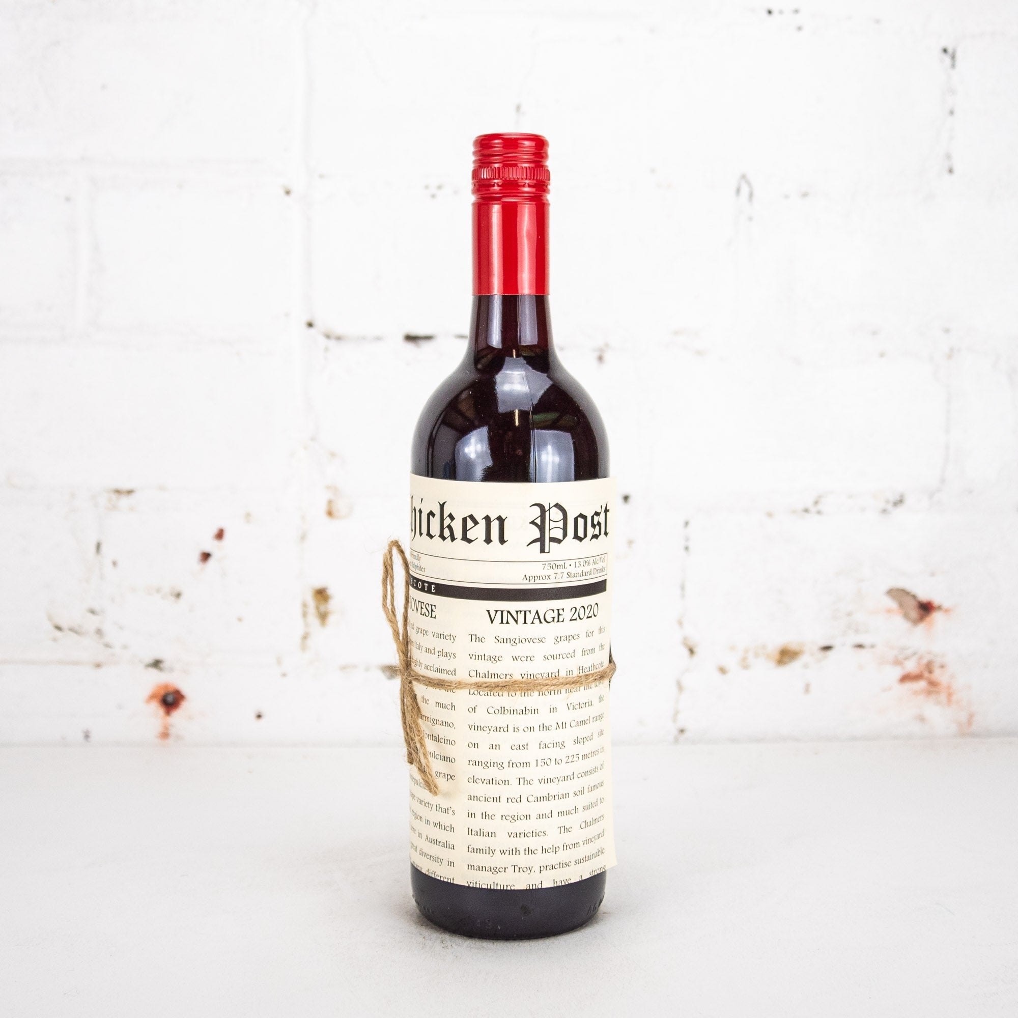 Sea Chicken Wines - Sangiovese 2020 750ml