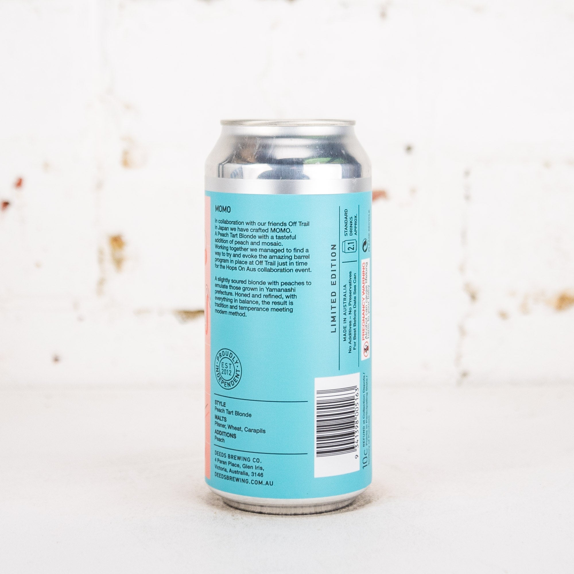 Deeds x Off Trail 'Momo' Peach Tart Blonde