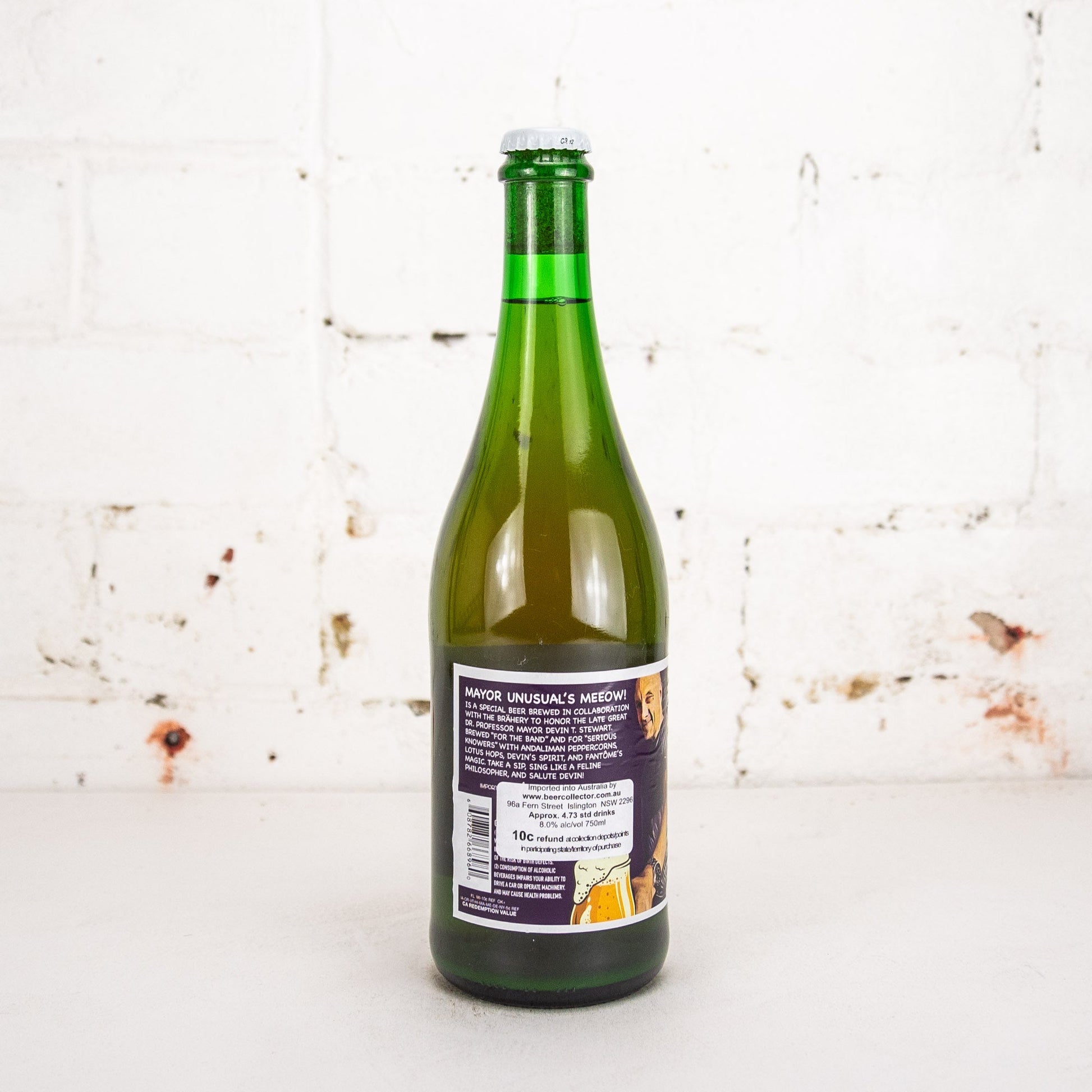 Fantome x The Brahery 'Mayor Unusual's Meeow!' Saison 750ml