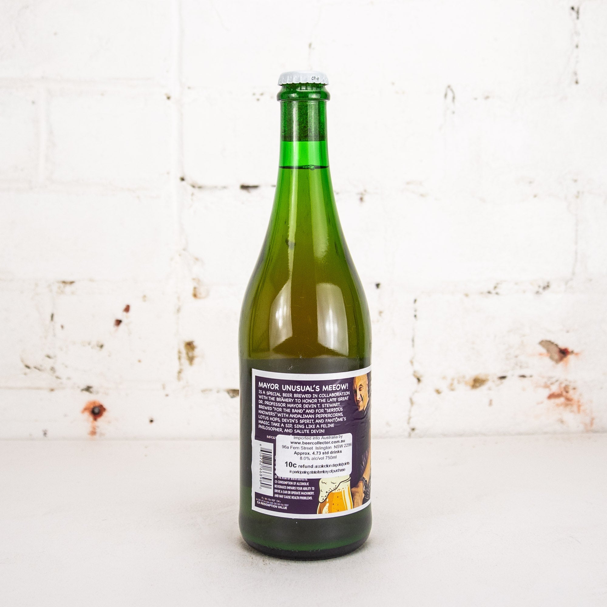 Fantome x The Brahery 'Mayor Unusual's Meeow!' Saison 750ml