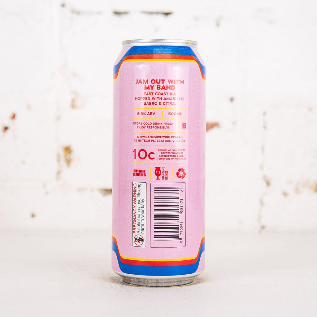 Banks - Jam Out With My Band East Coast IPA