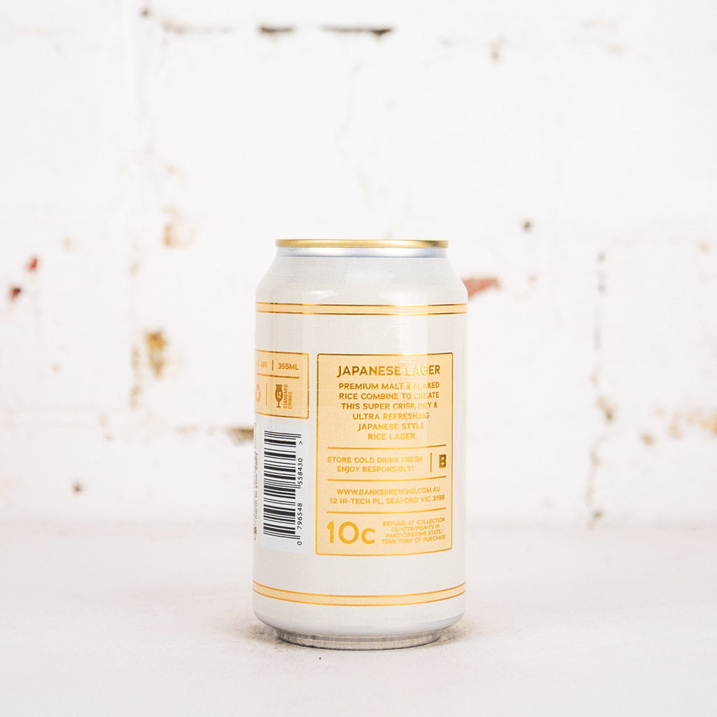 Banks - Japanese Lager