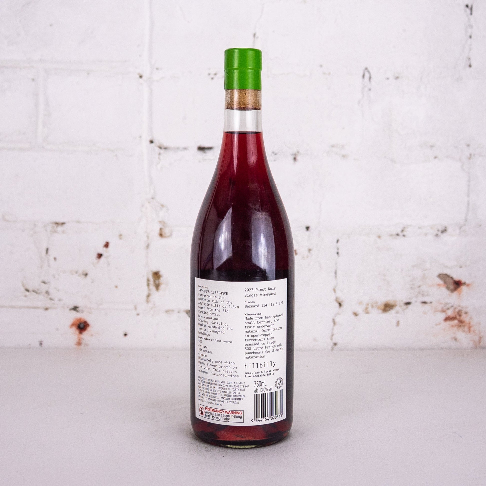 Hillbilly - Pinot Noir 750ml