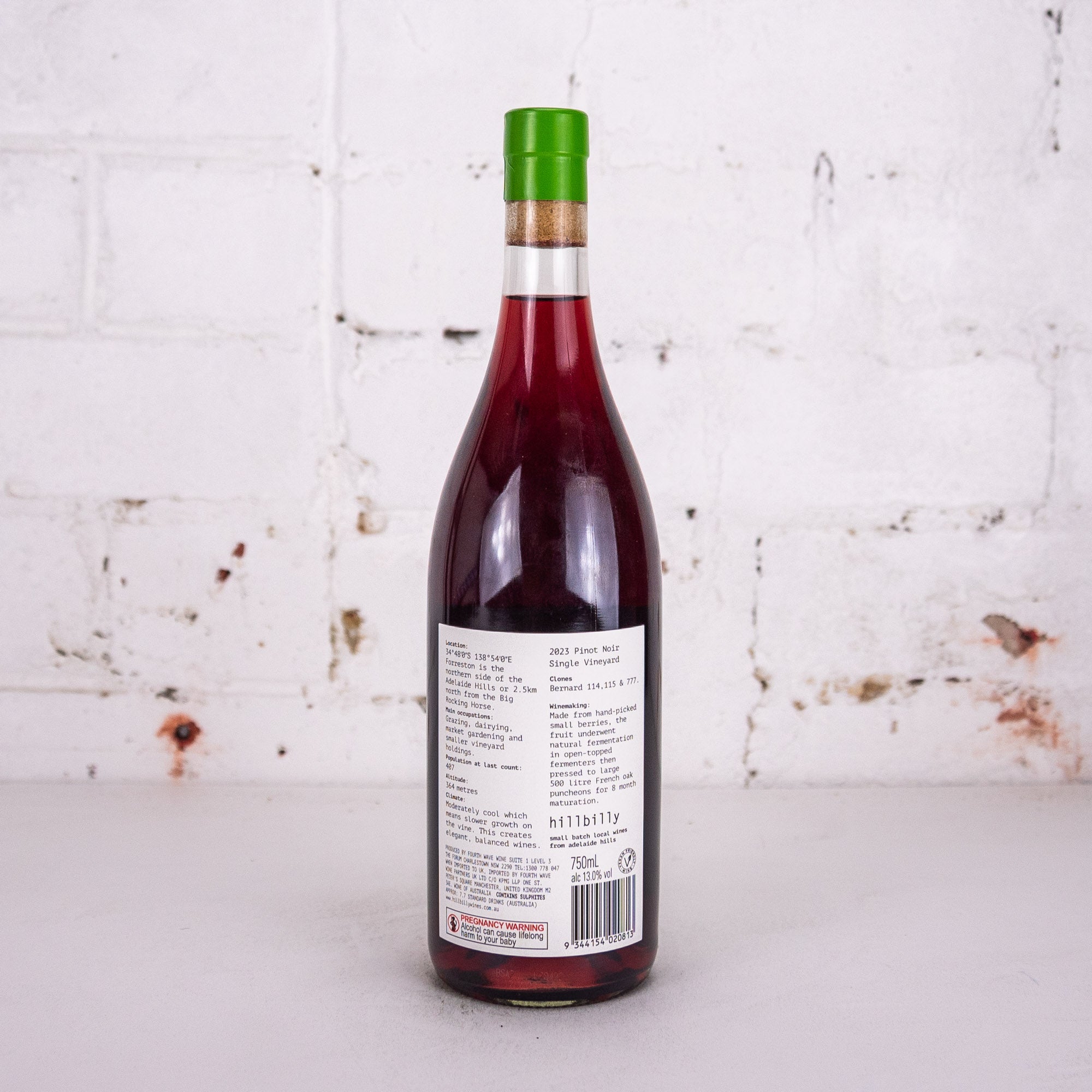 Hillbilly - Pinot Noir 750ml