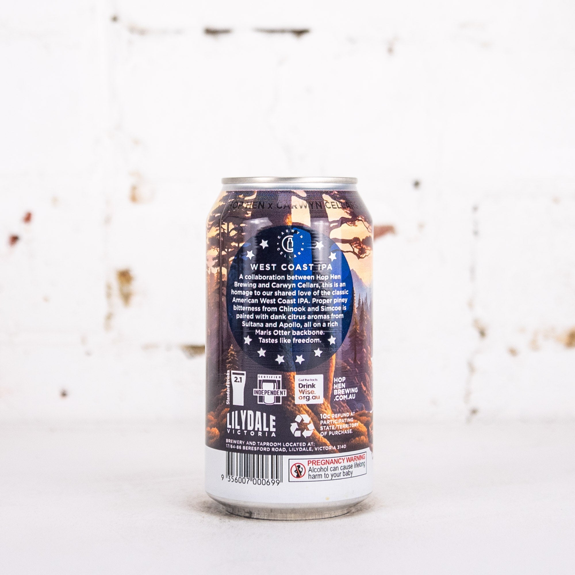Hop Hen x Carwyn Cellars 'Free Range' WC IPA