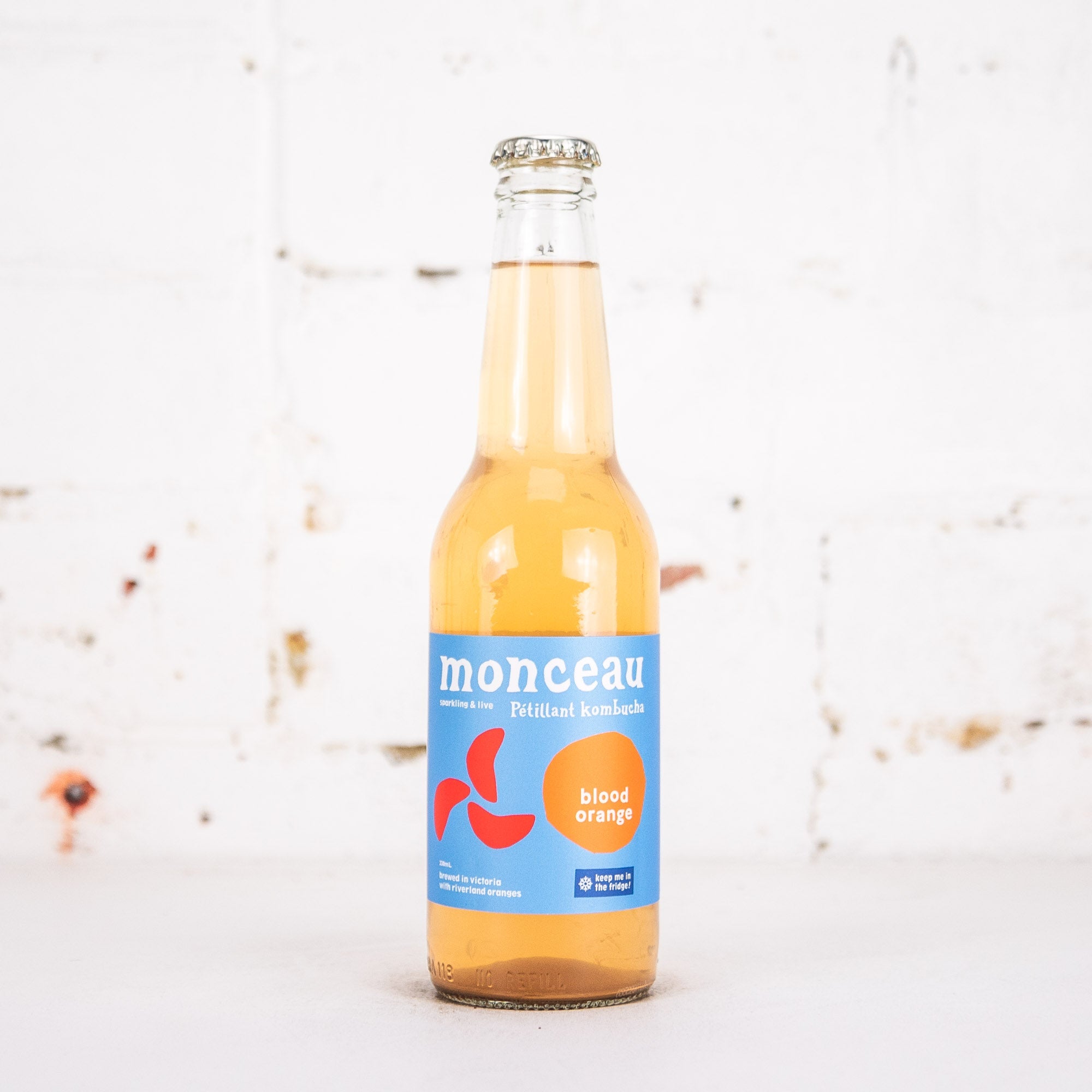 Monceau Co. - Pet Nat Kombucha Blood Orange 330ml