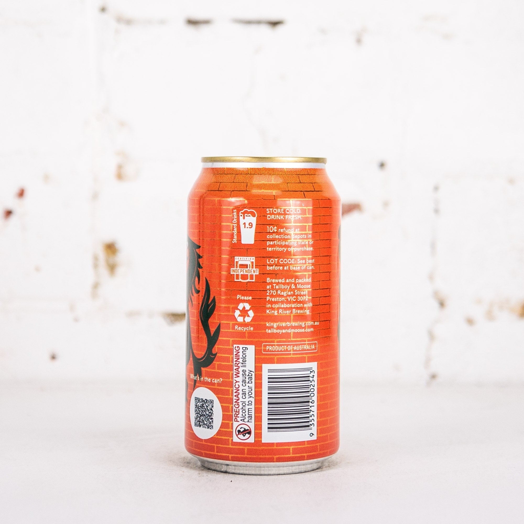Tallboy & Moose x King River 'Top Boy' British IPA