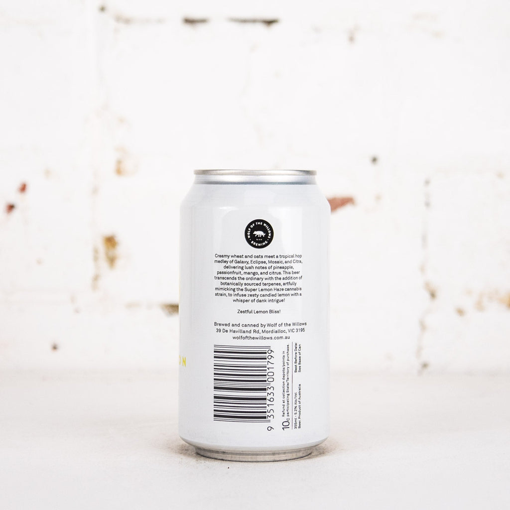 Wolf of the Willows - Super Lemon Haze Hazy Pale with Terpenes