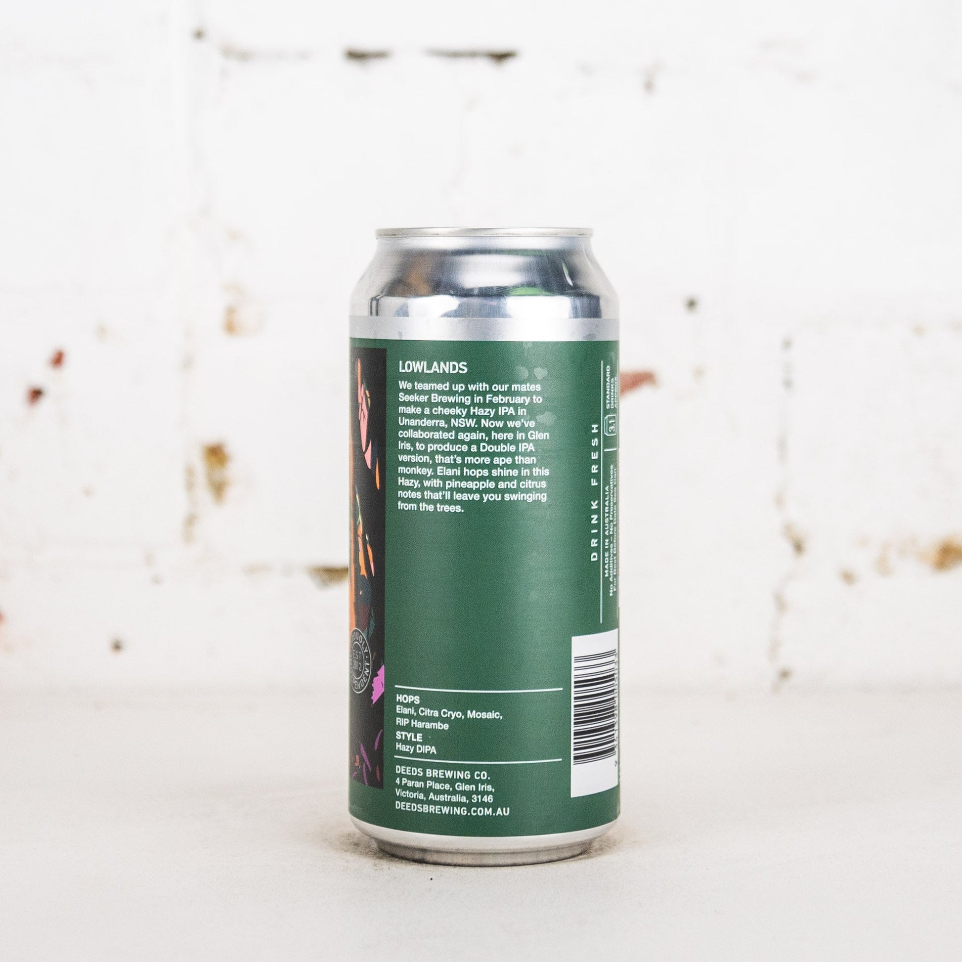 Deeds x Seeker 'Lowlands' Hazy DIPA