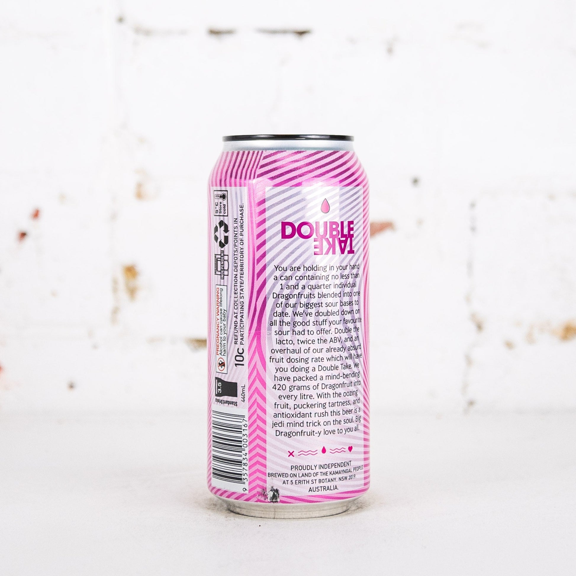 One Drop - Doubletake Double Dragonfruit Imperial Sour