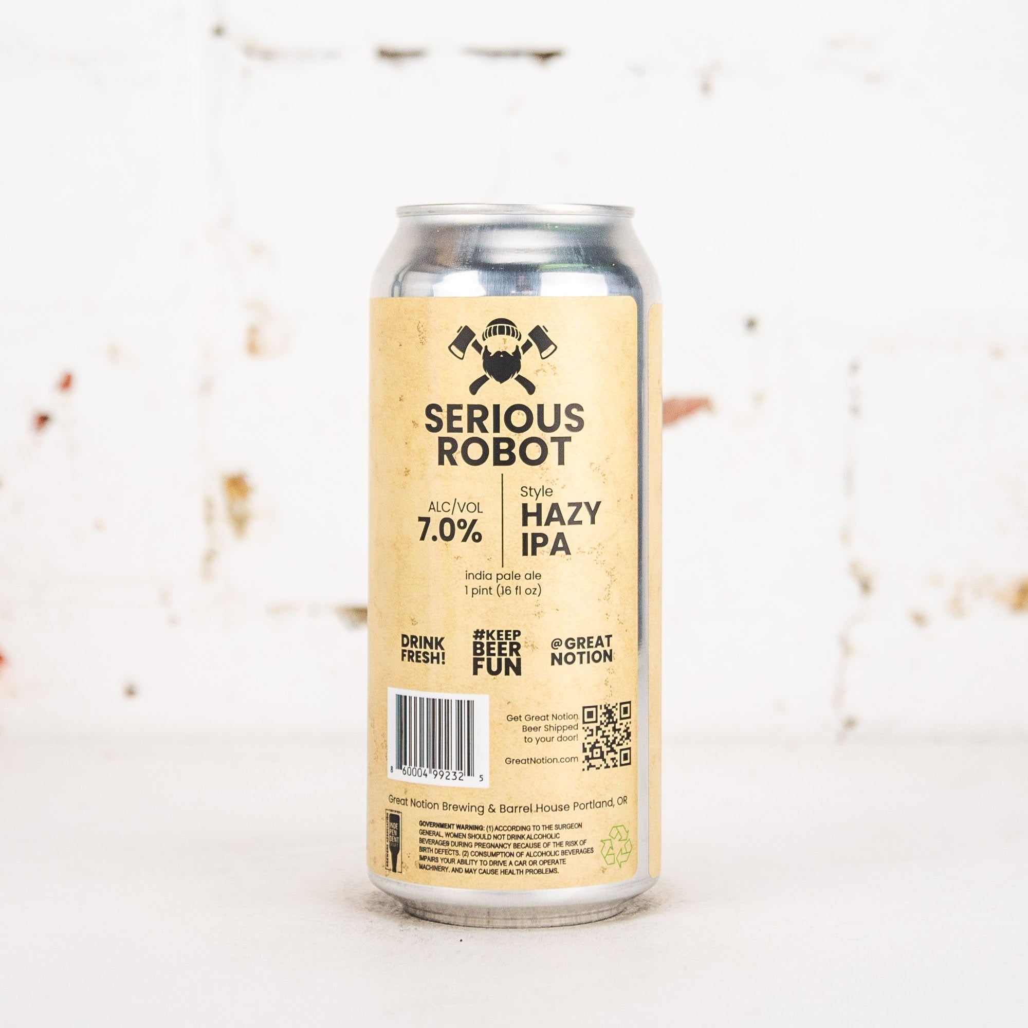 Great Notion - Serious Robot Hazy IPA