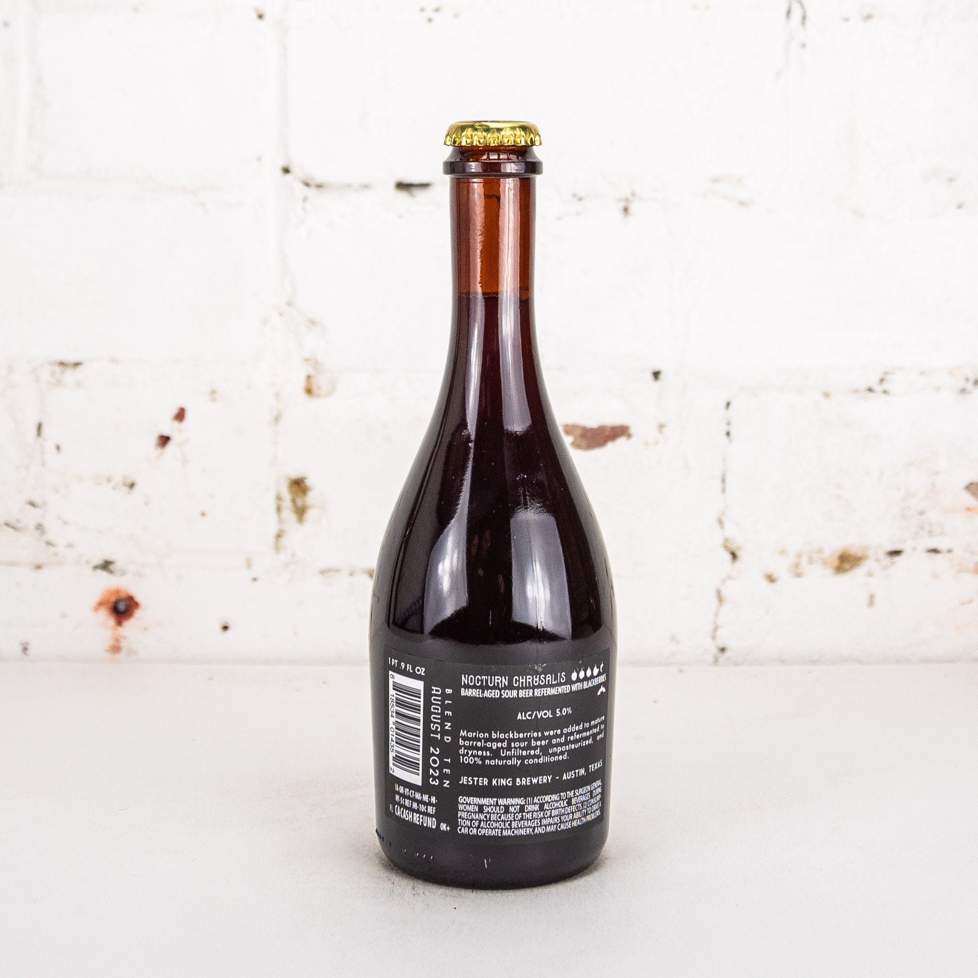 Jester King - Nocturn Chrysalis #10 BA Blackberry Wild Ale 500ml