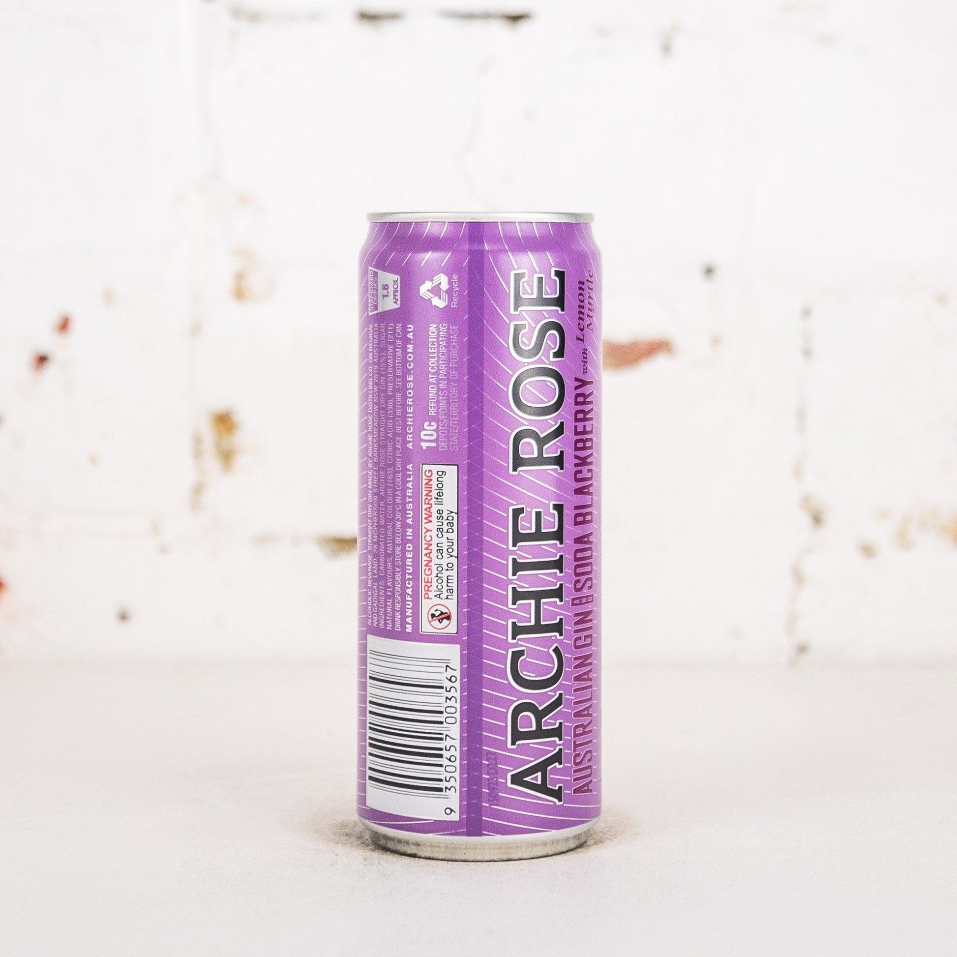 Archie Rose - Gin & Blackberry Soda with Lemon Myrtle