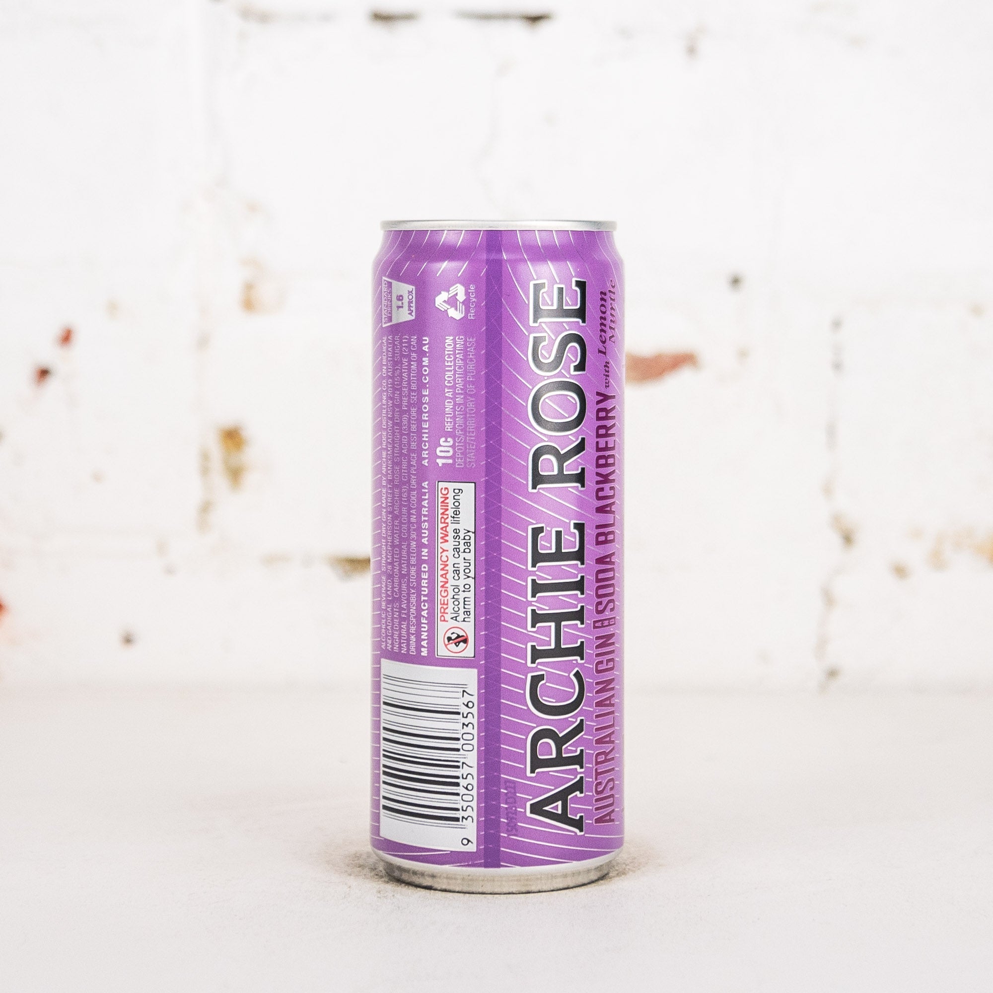 Archie Rose - Gin & Blackberry Soda with Lemon Myrtle