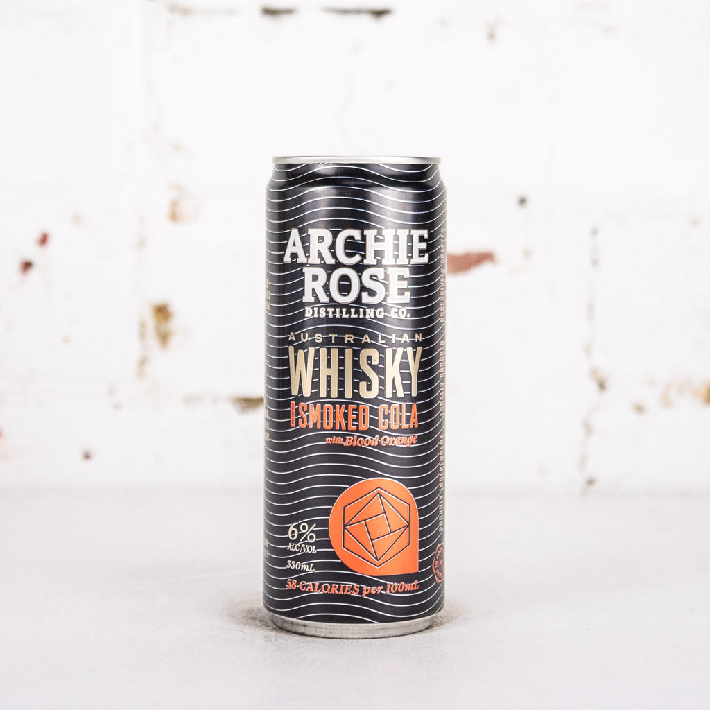 Archie Rose - Whisky & Smoked Cola with Blood Orange