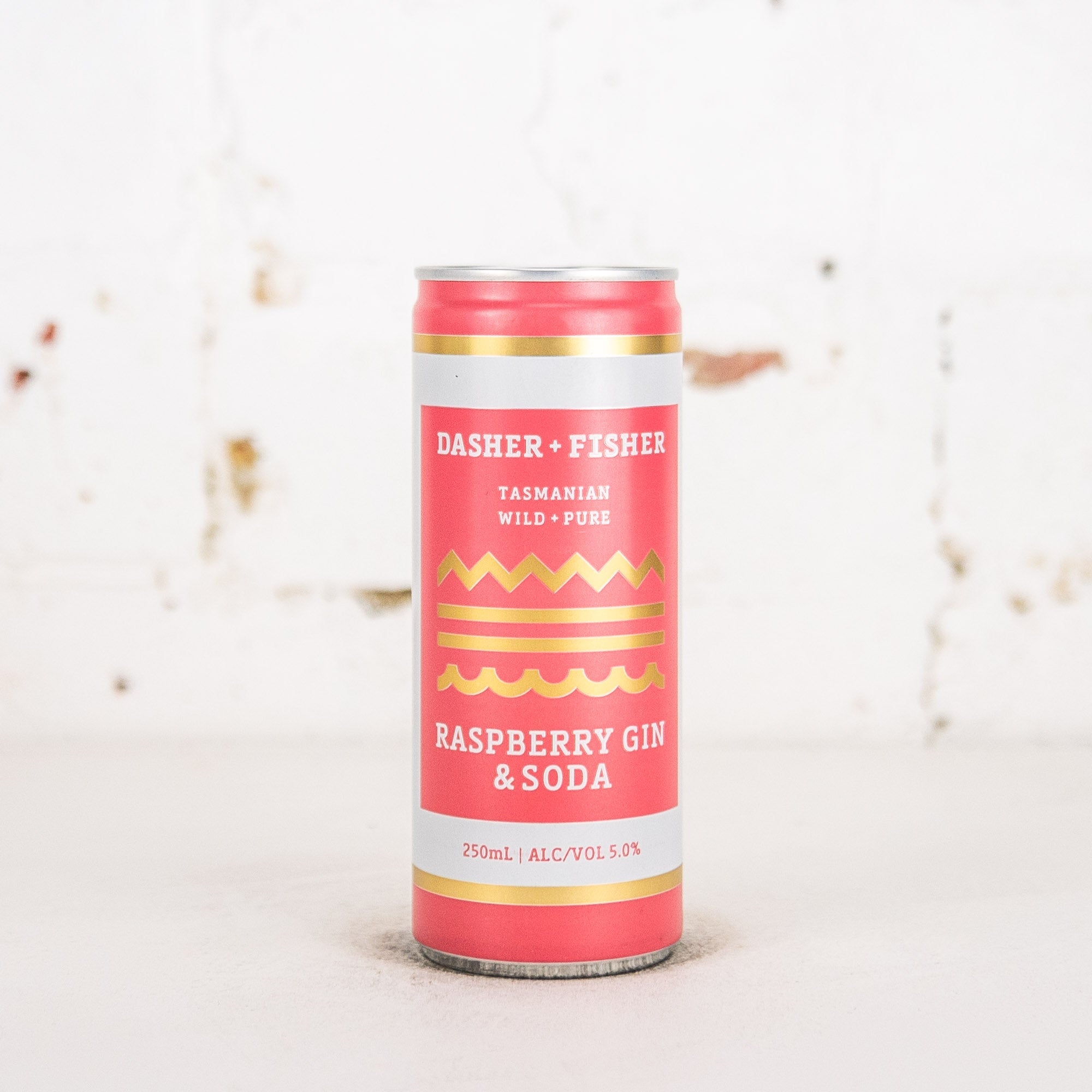 Dasher + Fisher - Raspberry Gin & Soda