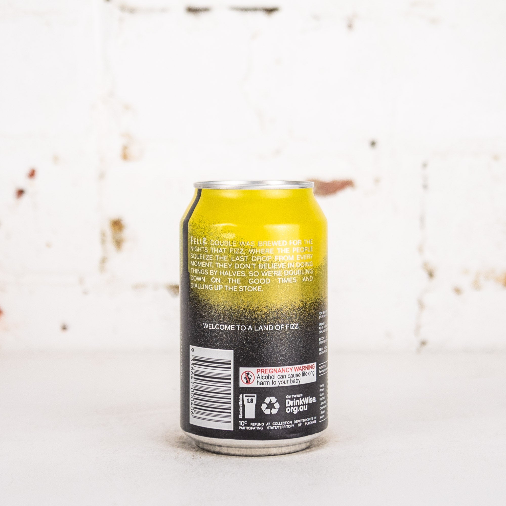 Fellr - Double Lemon Squash Seltzer
