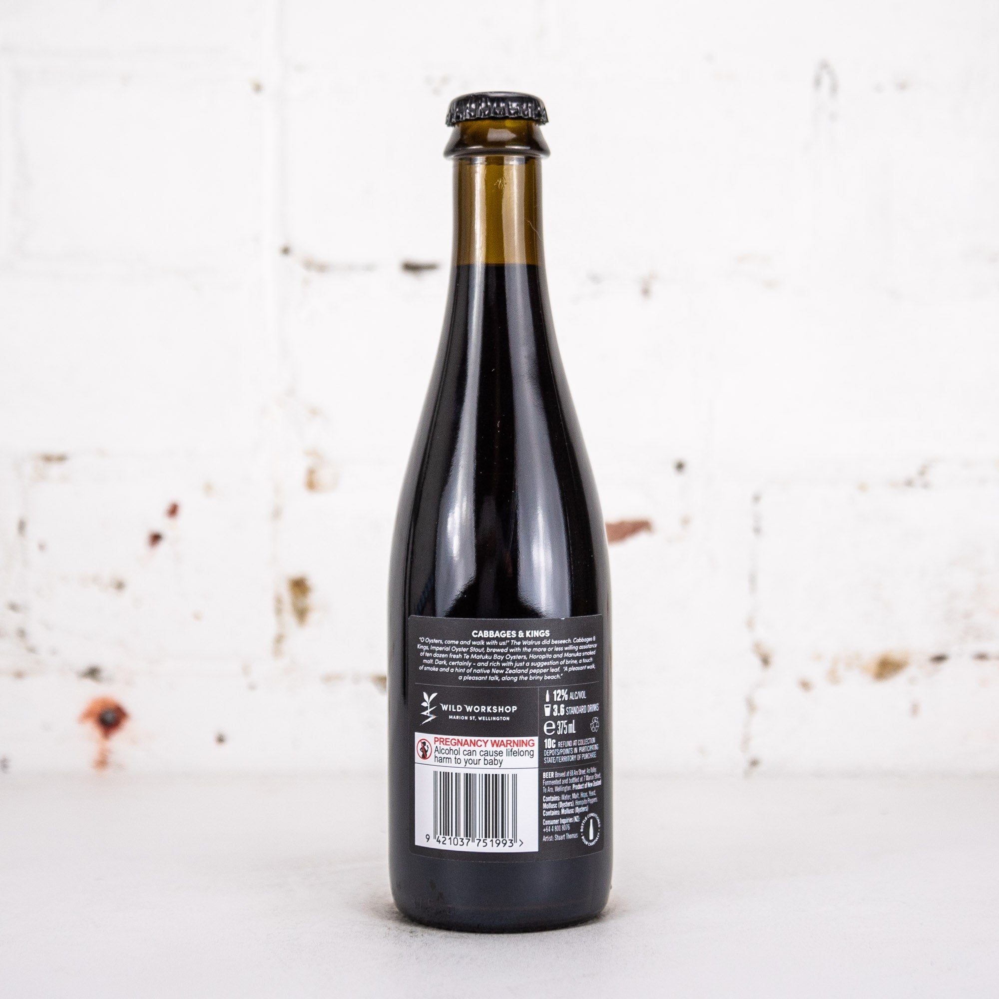 Garage Project - Cabbages & Kings Imperial Oyster Stout 375ml