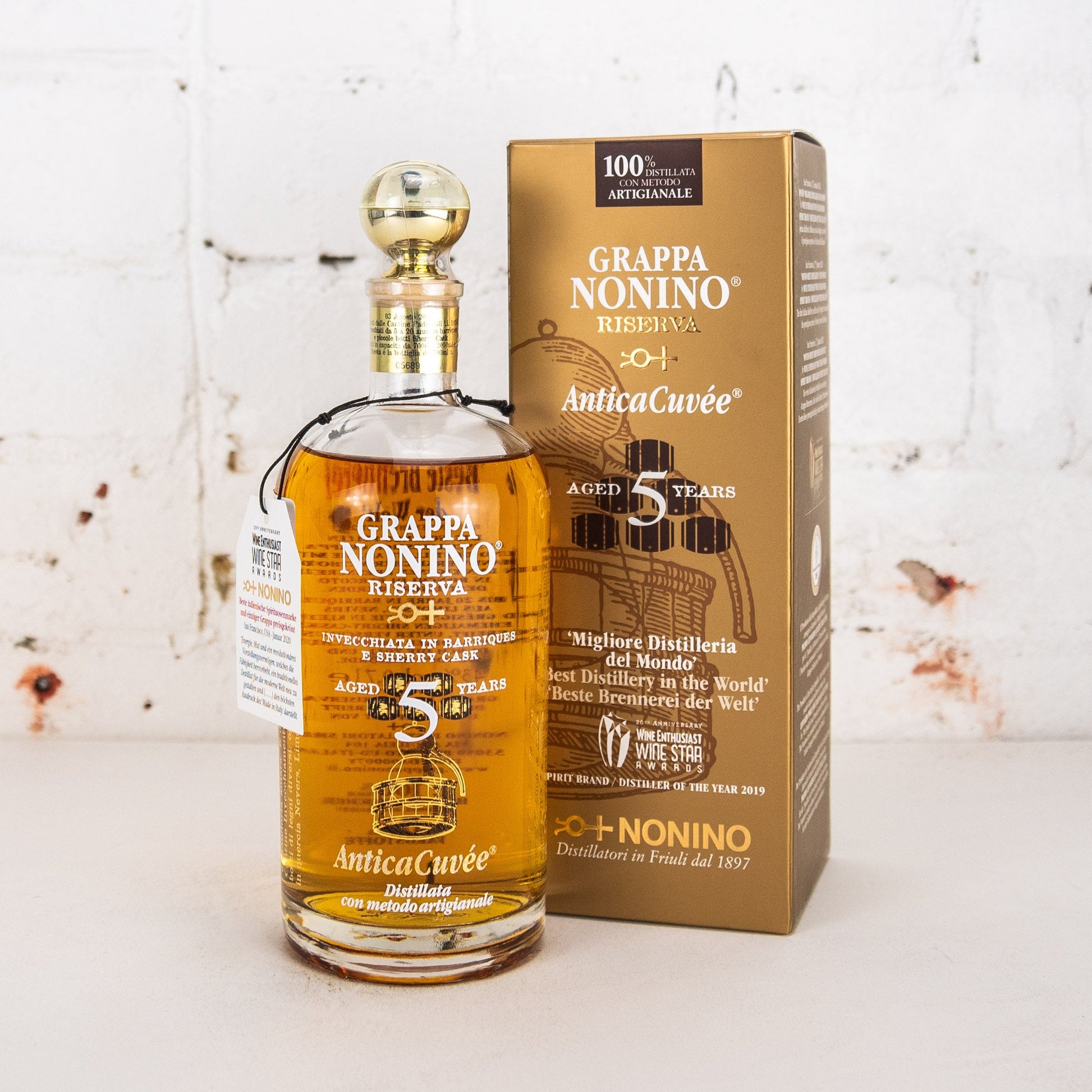Grappa Nonino - AnticaCuvee 5yo Grappa 700ml