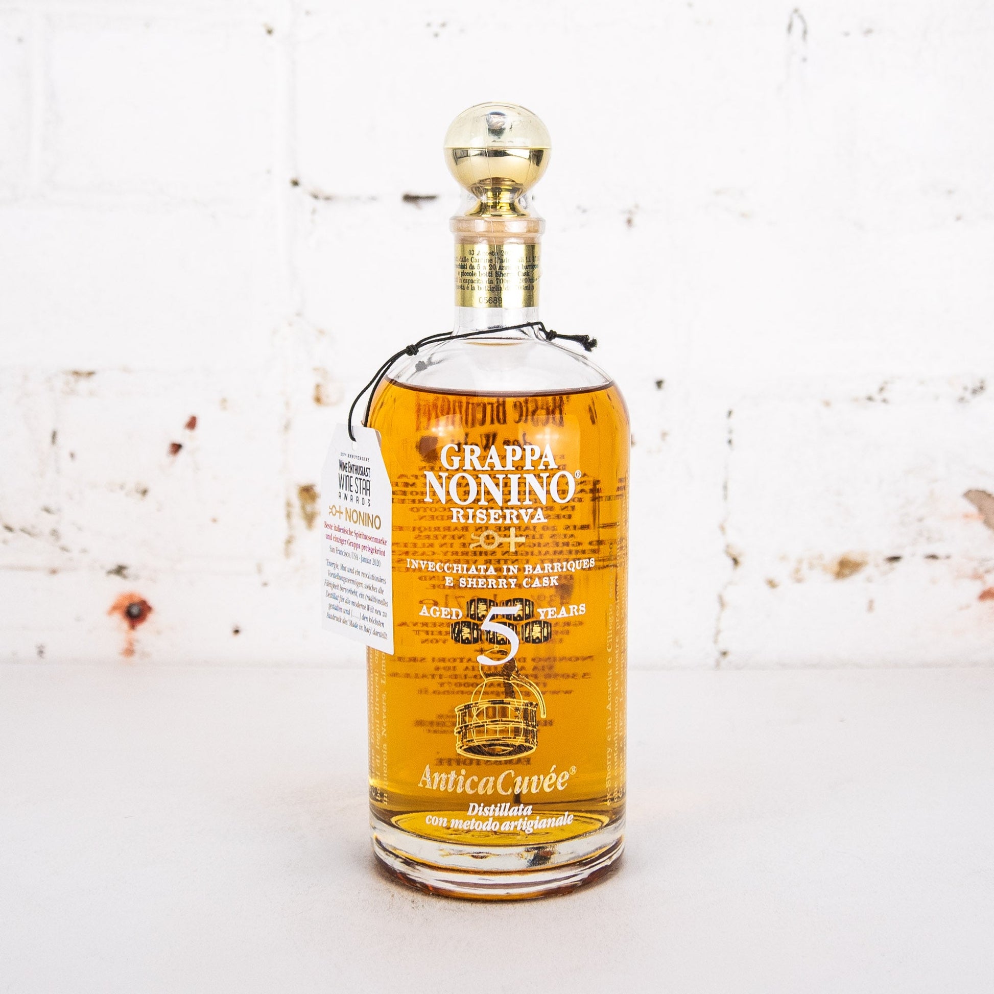 Grappa Nonino - AnticaCuvee 5yo Grappa 700ml