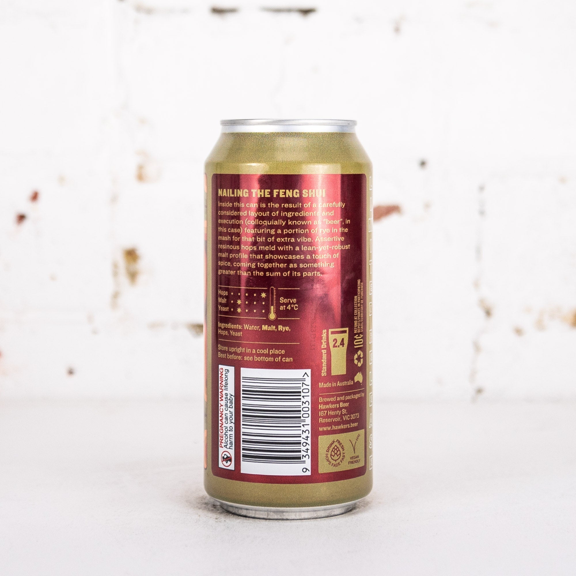 Hawkers - Nailing the Feng Shui Rye IPA
