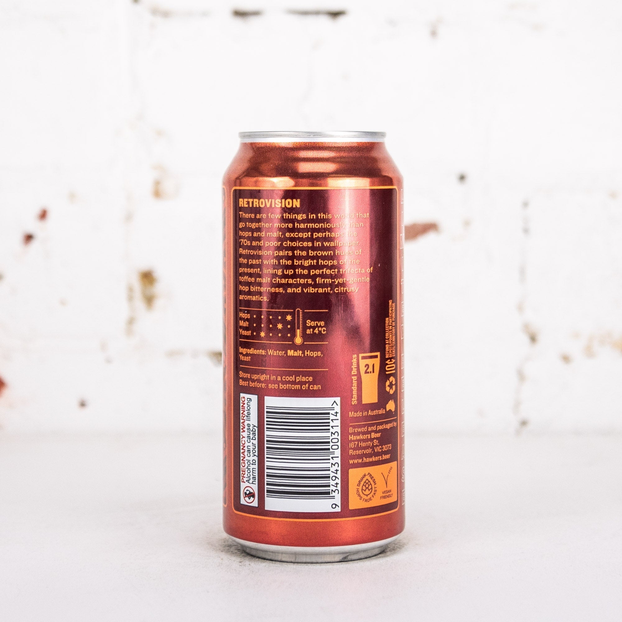 Hawkers - Retrovision Hoppy Brown Ale