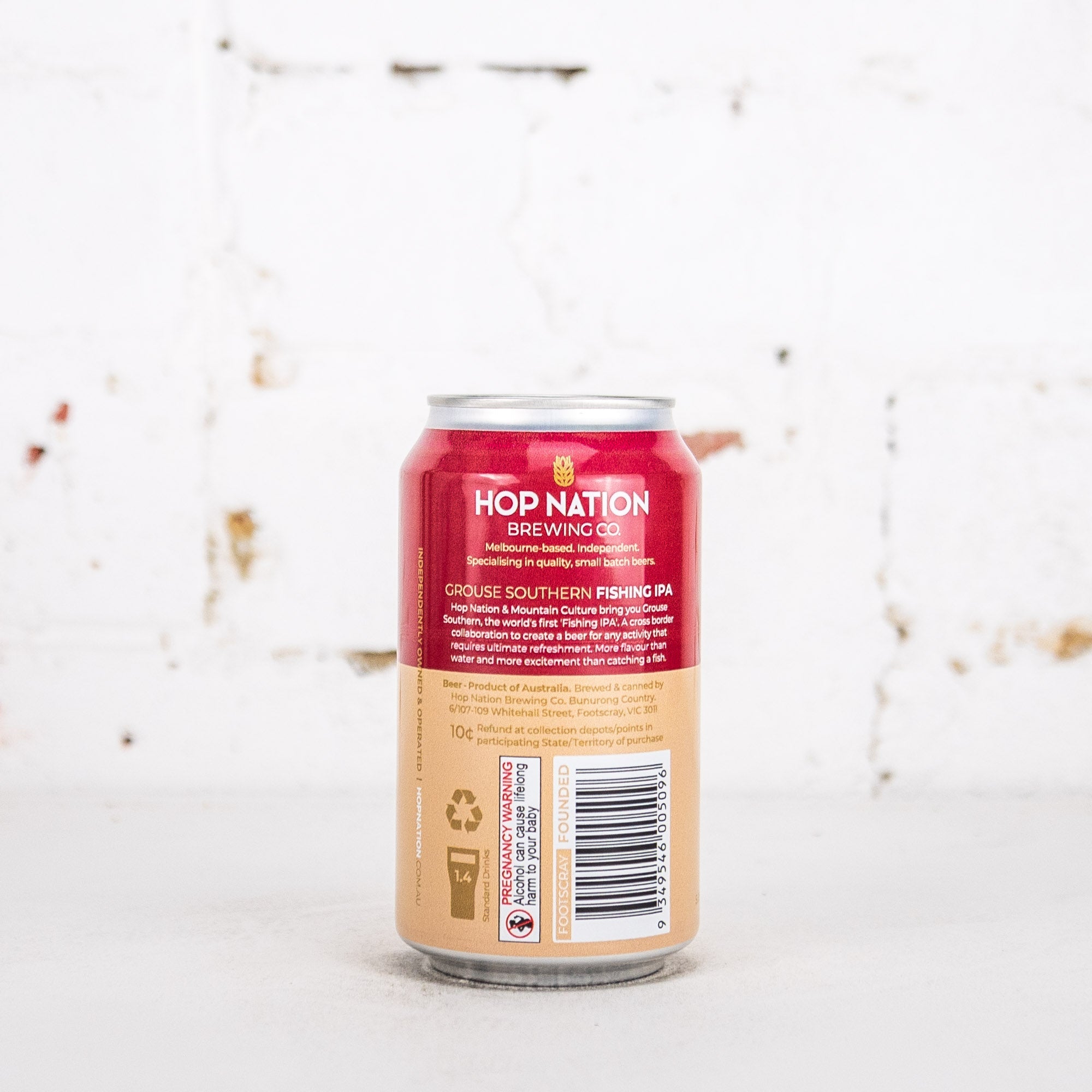 Hop Nation x Mountain Culture 'Grouse Southern' Fishing IPA