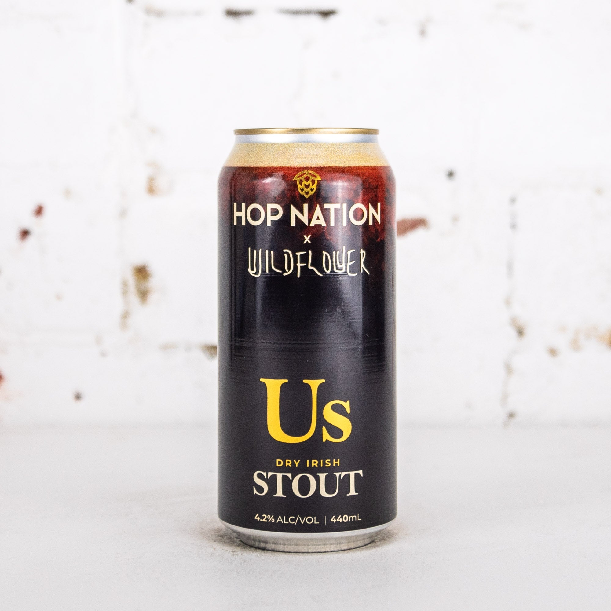 Hop Nation x Wildflower 'Us' Dry Irish Stout