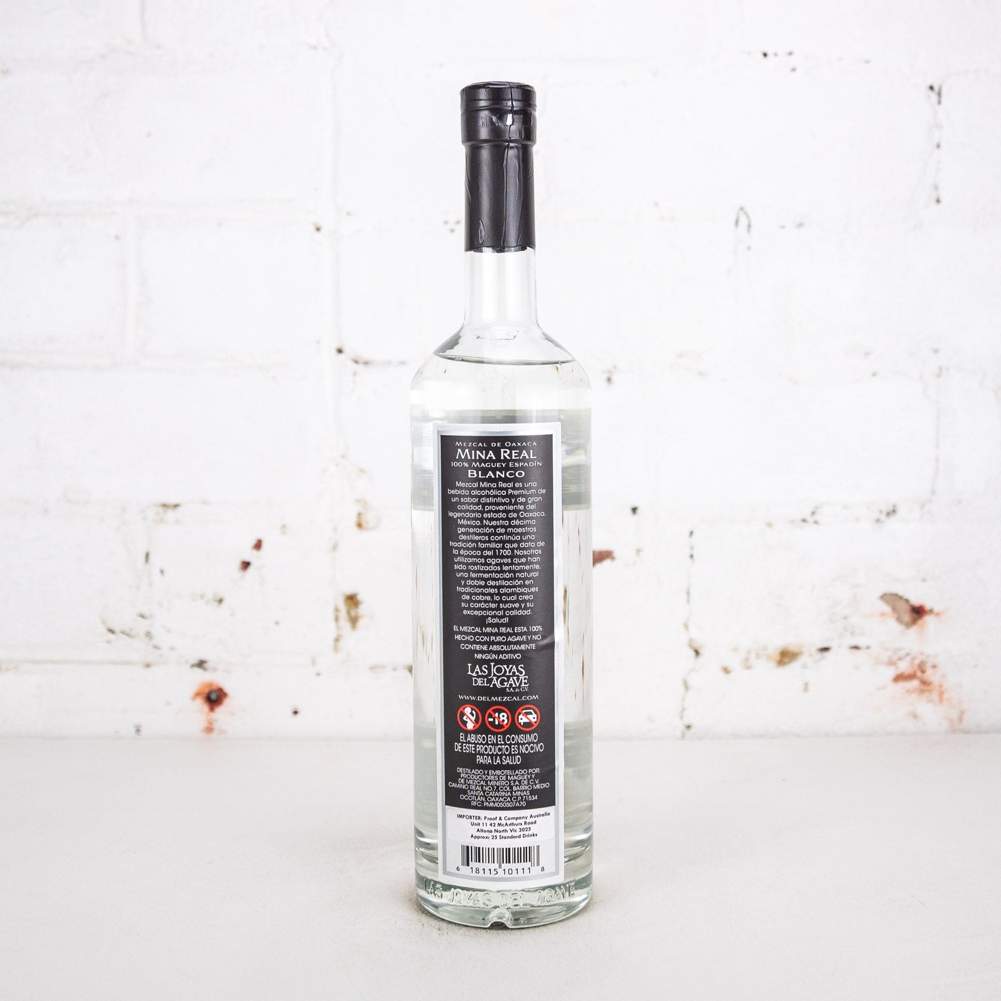Las Joyas - Mina Real Blanco Mezcal 750ml