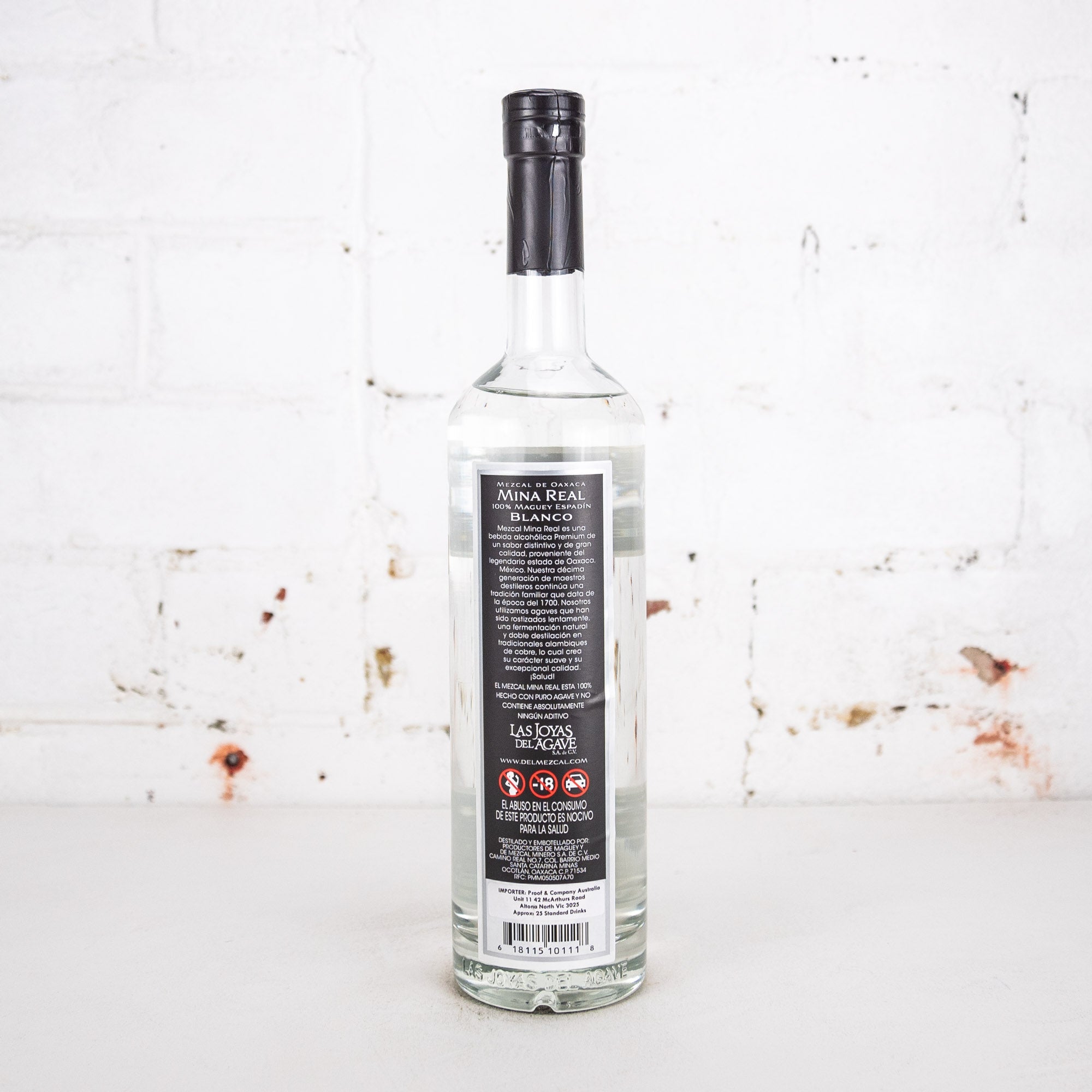 Las Joyas - Mina Real Blanco Mezcal 750ml