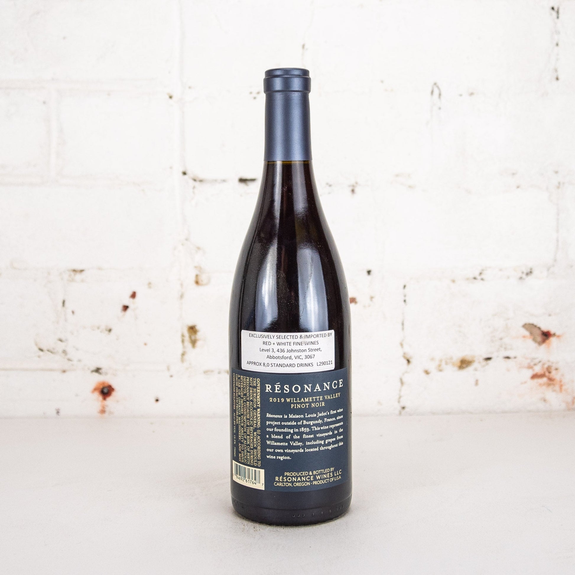 Resonance - Willamette Pinot Noir 2019 750mL