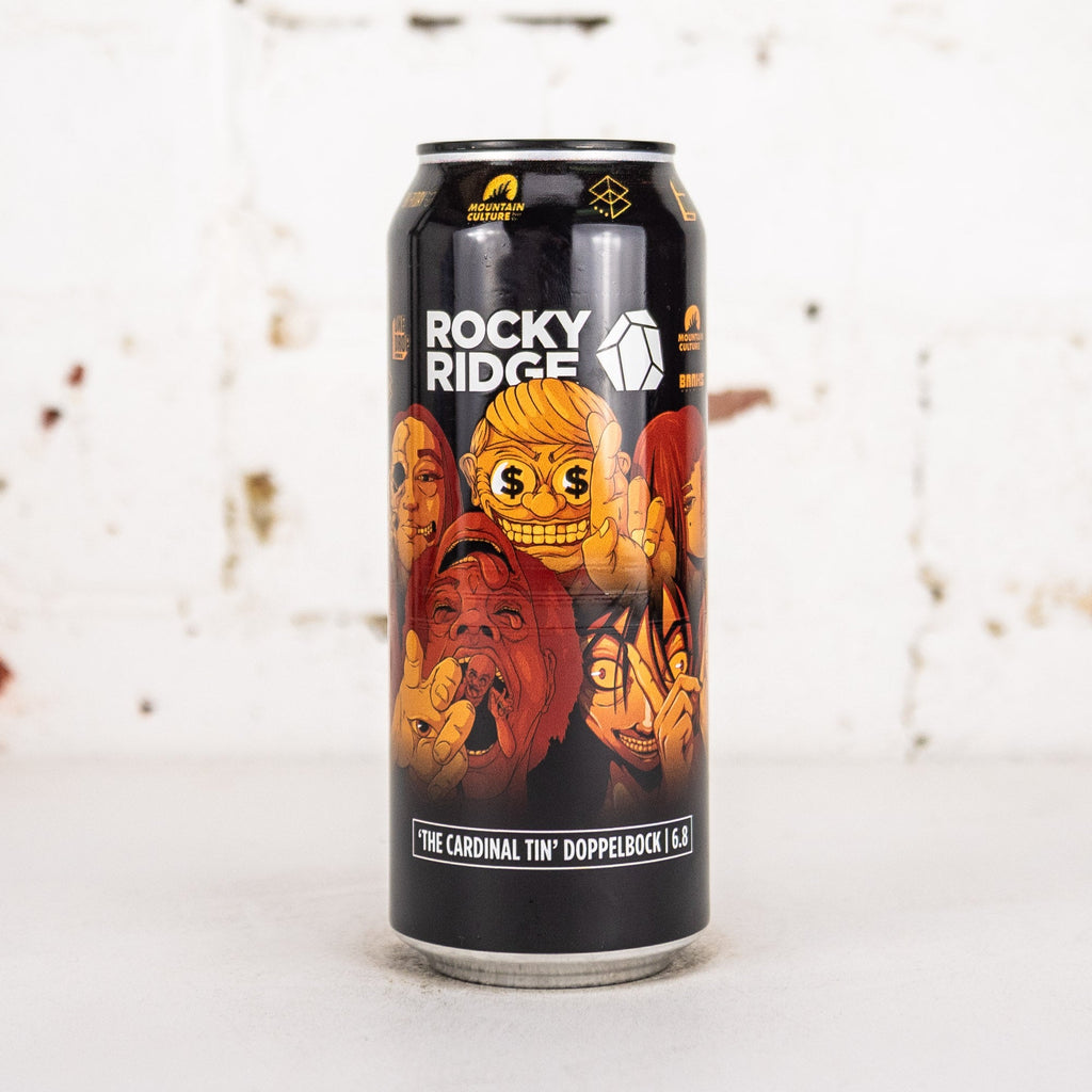 Rocky Ridge x Mountain Culture x Ronin x Bracket x Range x Fox Friday x Banks x One Drop 'The Cardinal Tin' Double Decocted Doppelbock