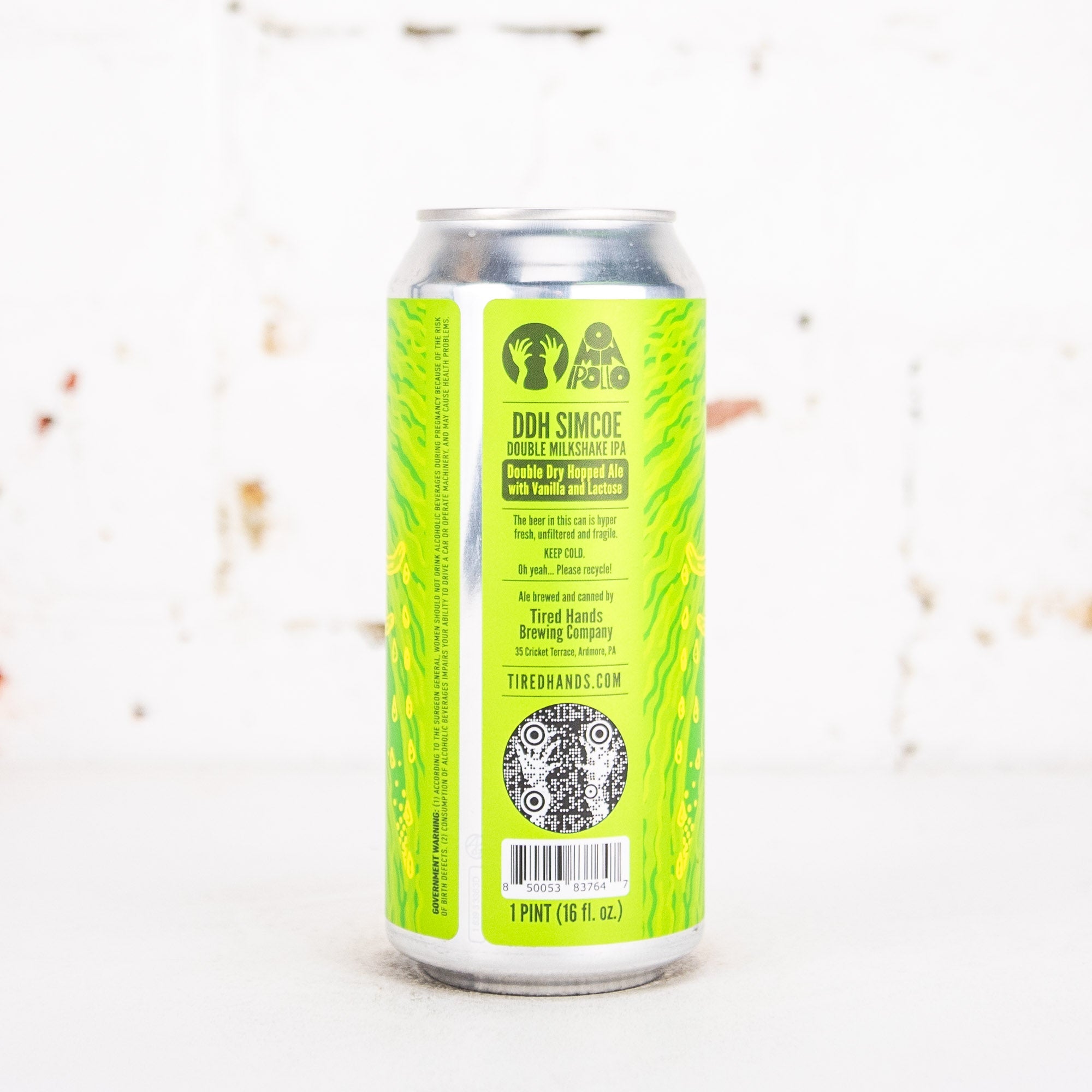 Tired Hands x Omnipollo 'DDH Simcoe Double Milkshake IPA'