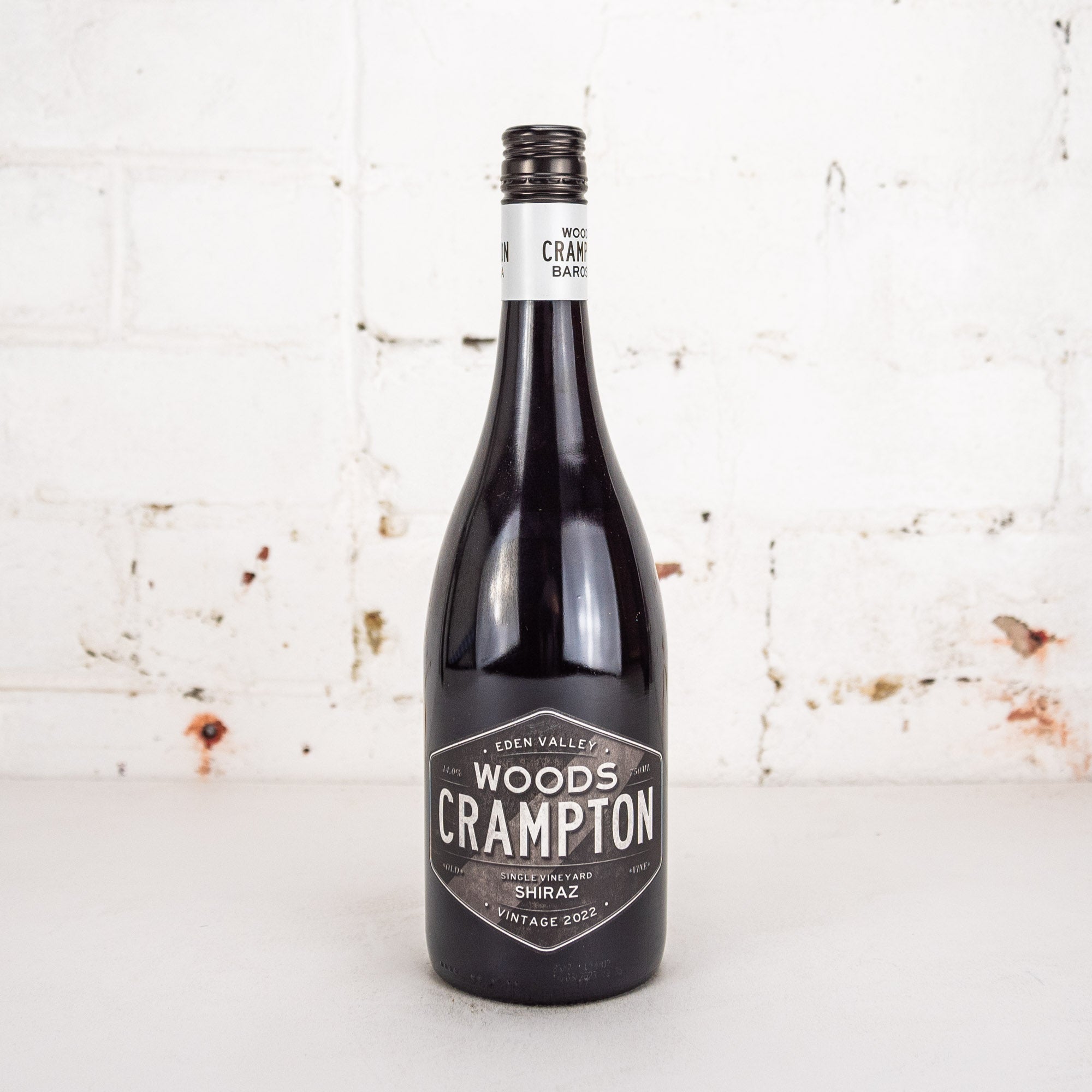 Woods Crampton - Black Label Eden Valley Shiraz 750ml