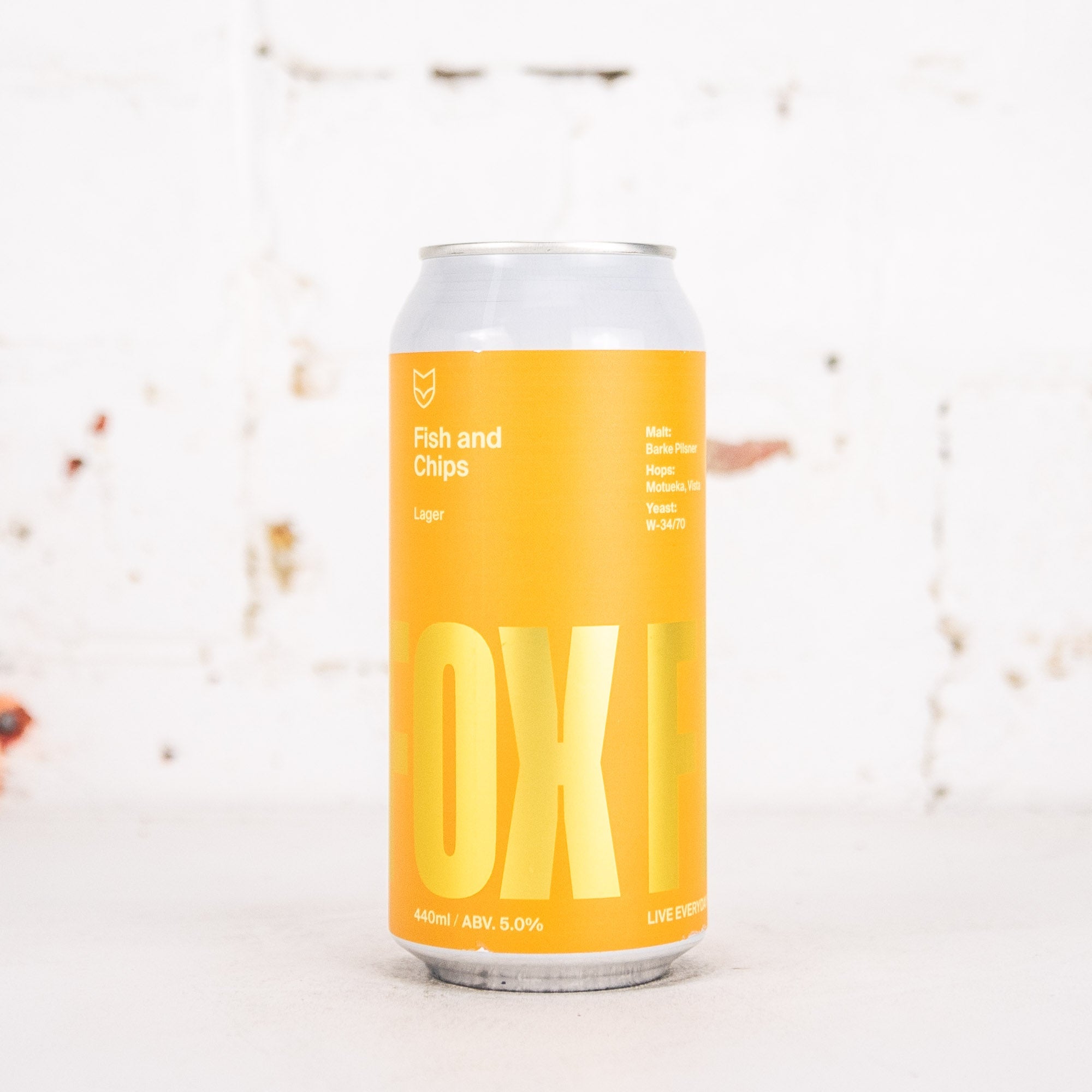 Fox Friday - Fish & Chips Lager