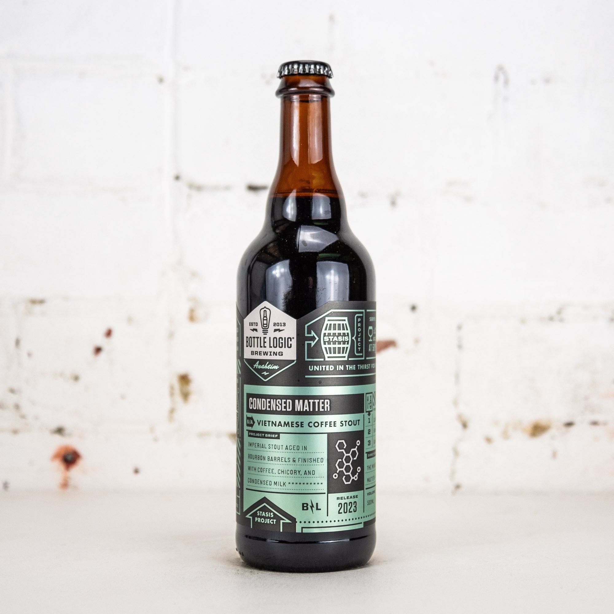 Bottle Logic - Condensed Matter 2023 BBA Coffee Imperial Stout 500ml