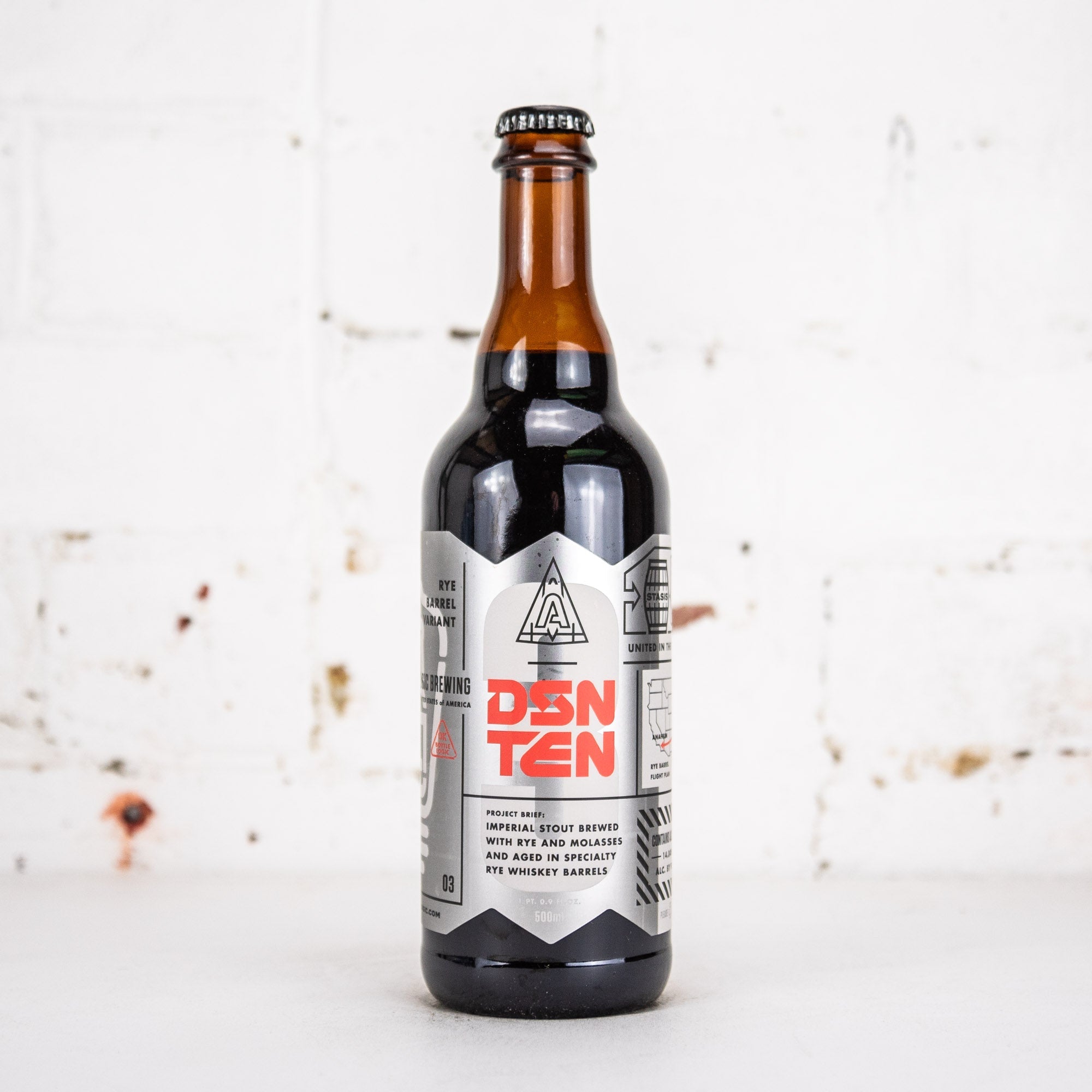 Bottle Logic - DSN TEN: Rye Specialty Cask #3 - Rittenhouse Rye 500ml