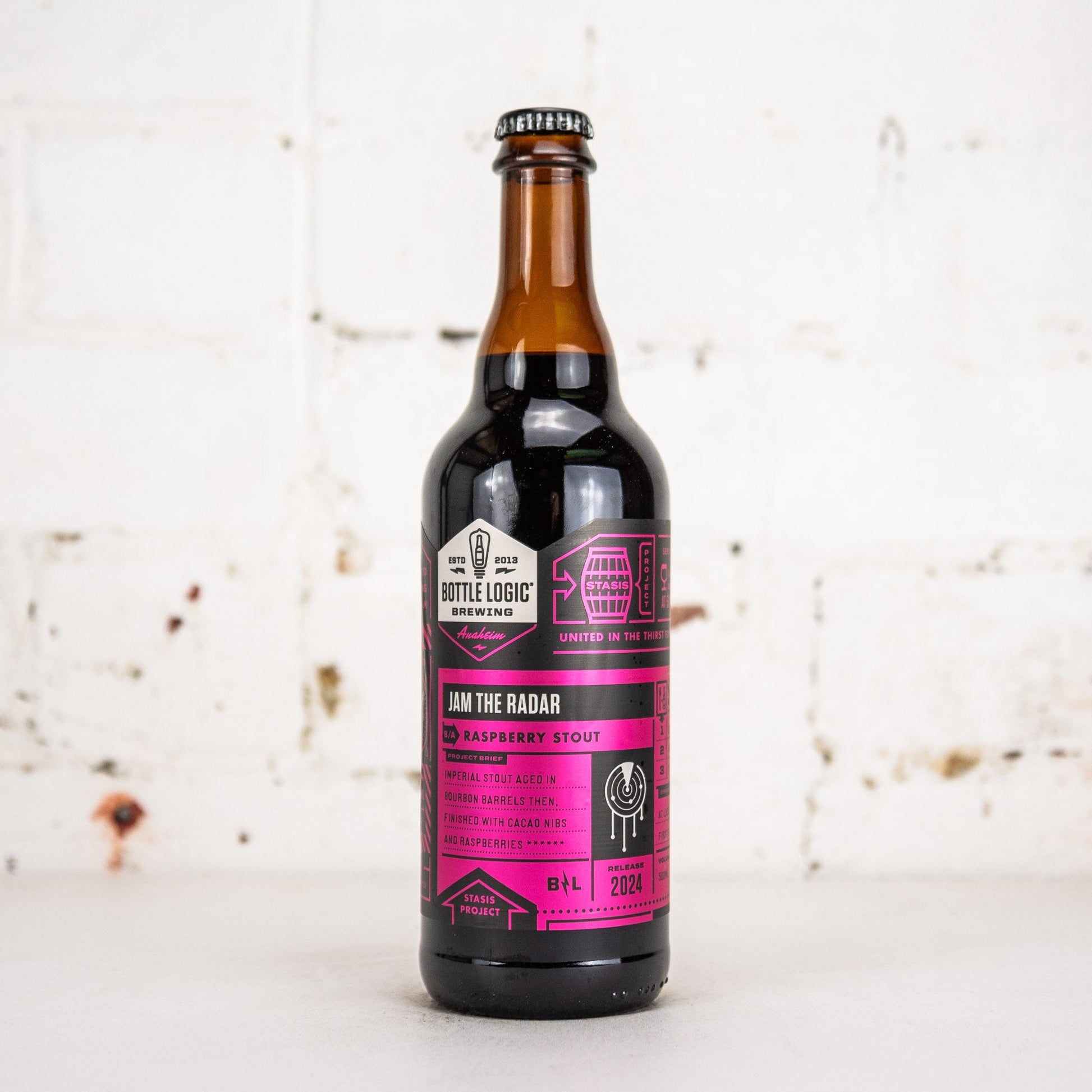 Bottle Logic - Jam The Radar 2024 BBA Imperial Pastry Stout 500ml