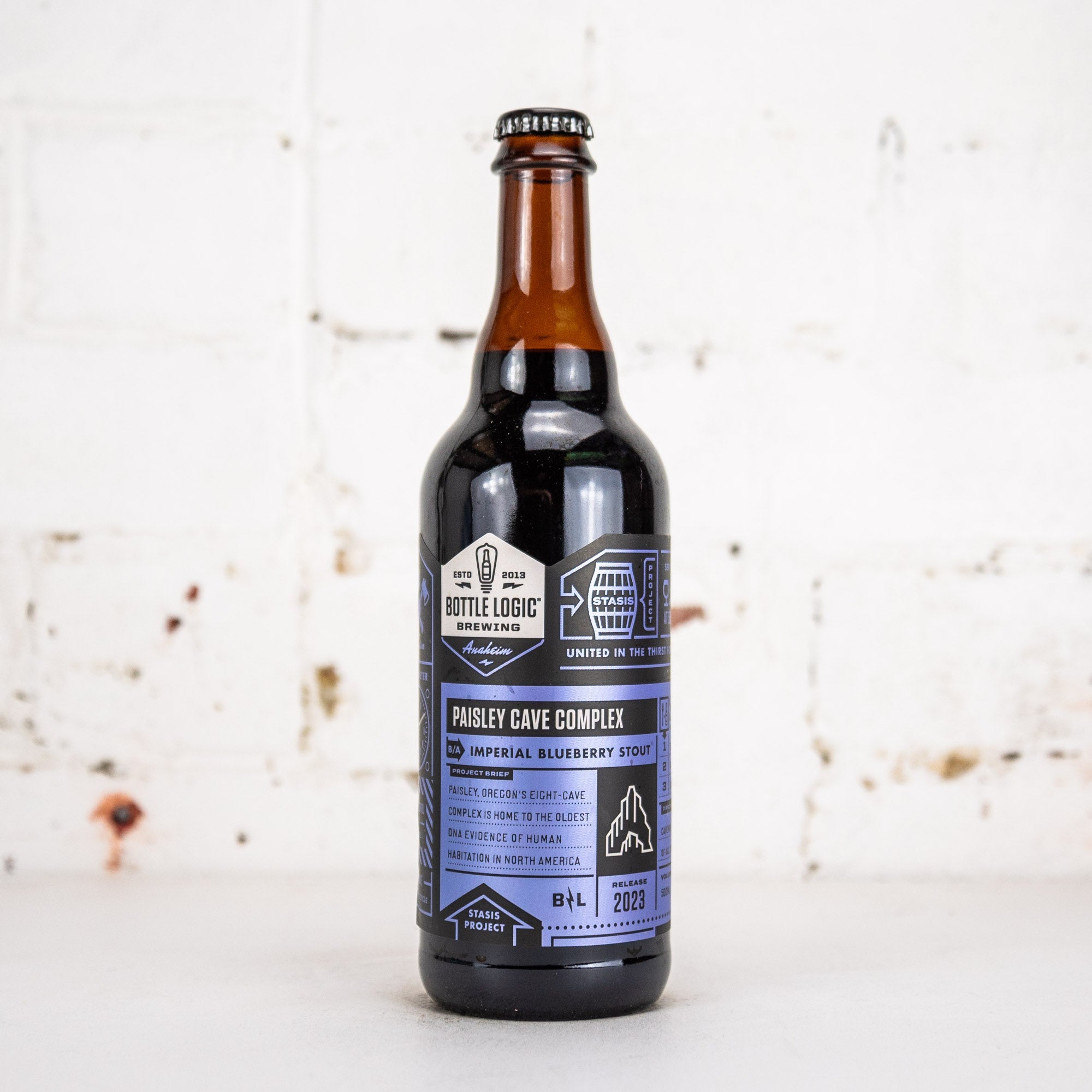 Bottle Logic x Great Notion 'Paisley Cave Complex' Imperial Pastry Stout 2023 500ml