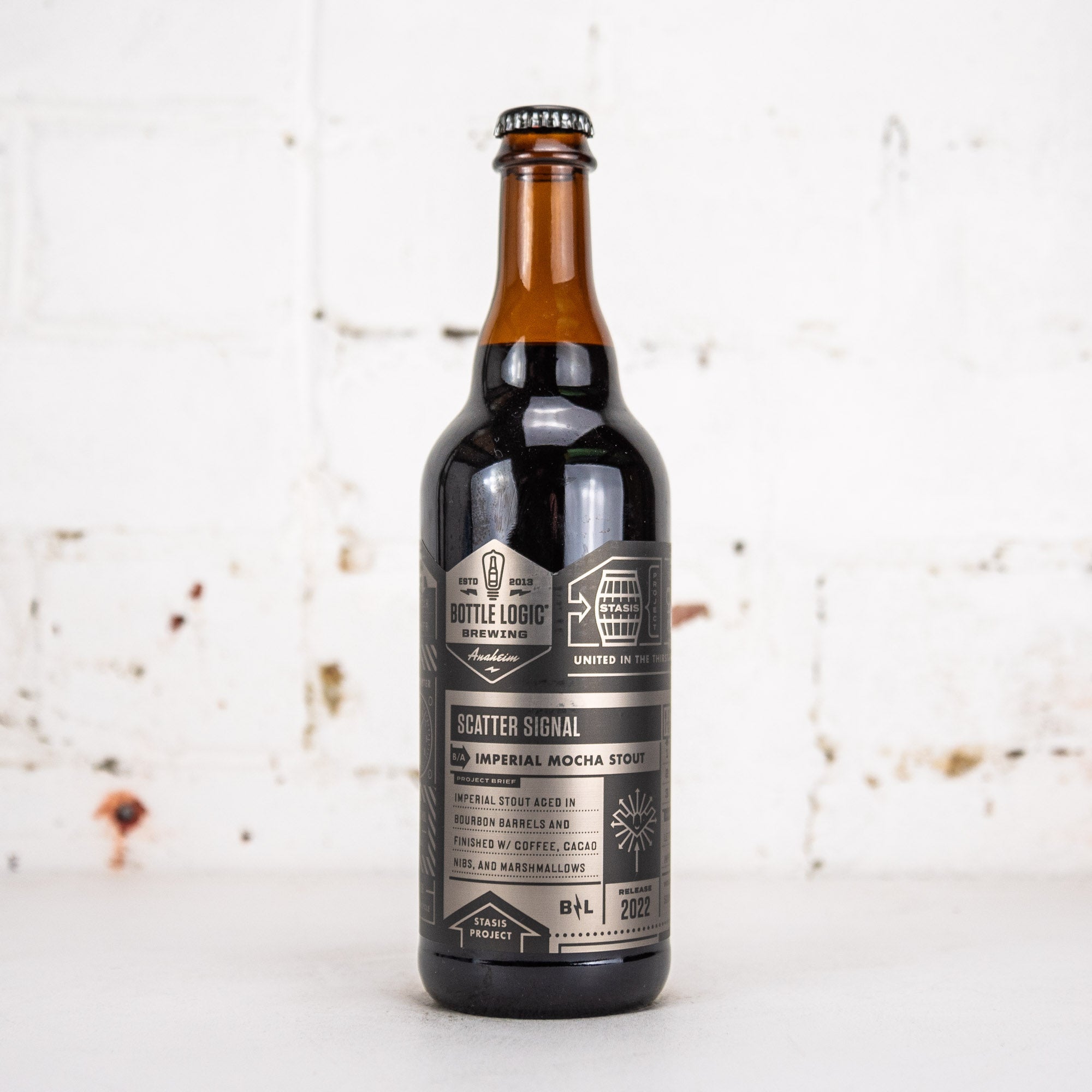Bottle Logic - Scatter Signal 2022 BBA Imperial Mocha Stout 500ml