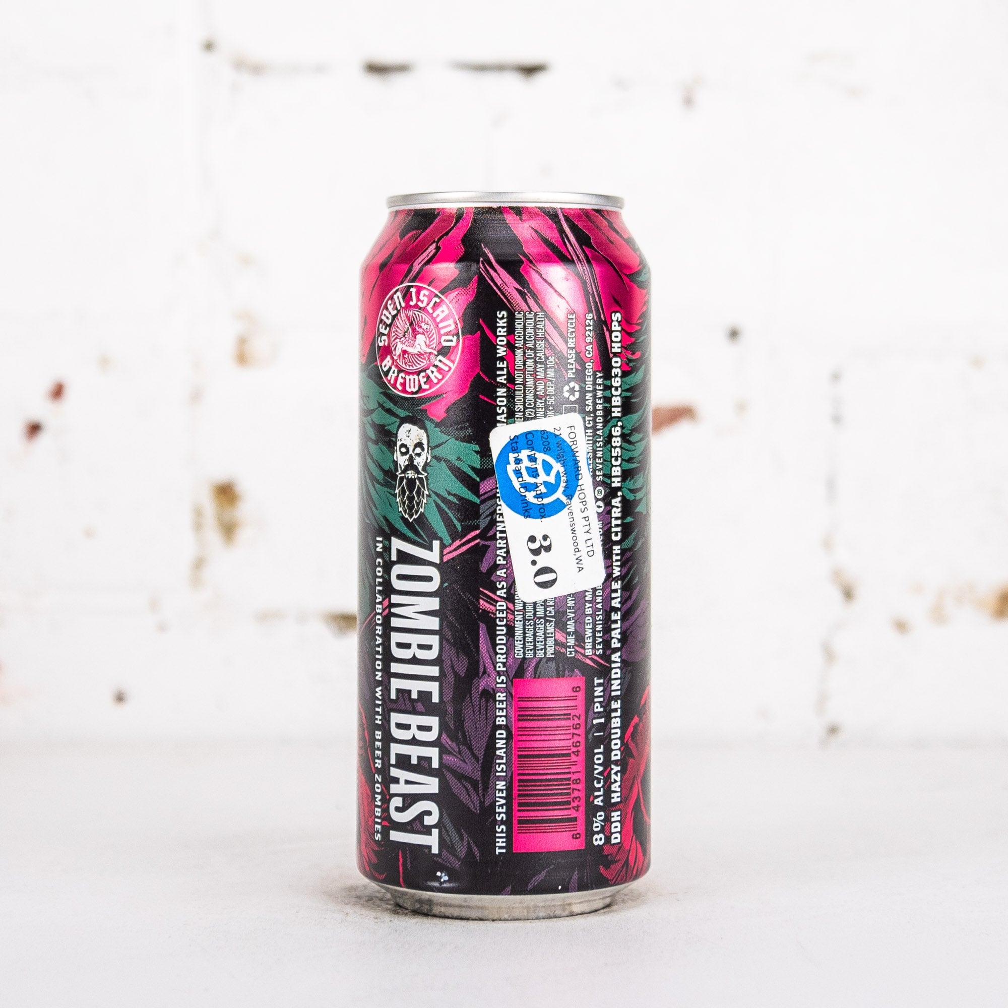 Seven Island x Beer Zombies 'ZOMBIE BEAST' DNEIPA