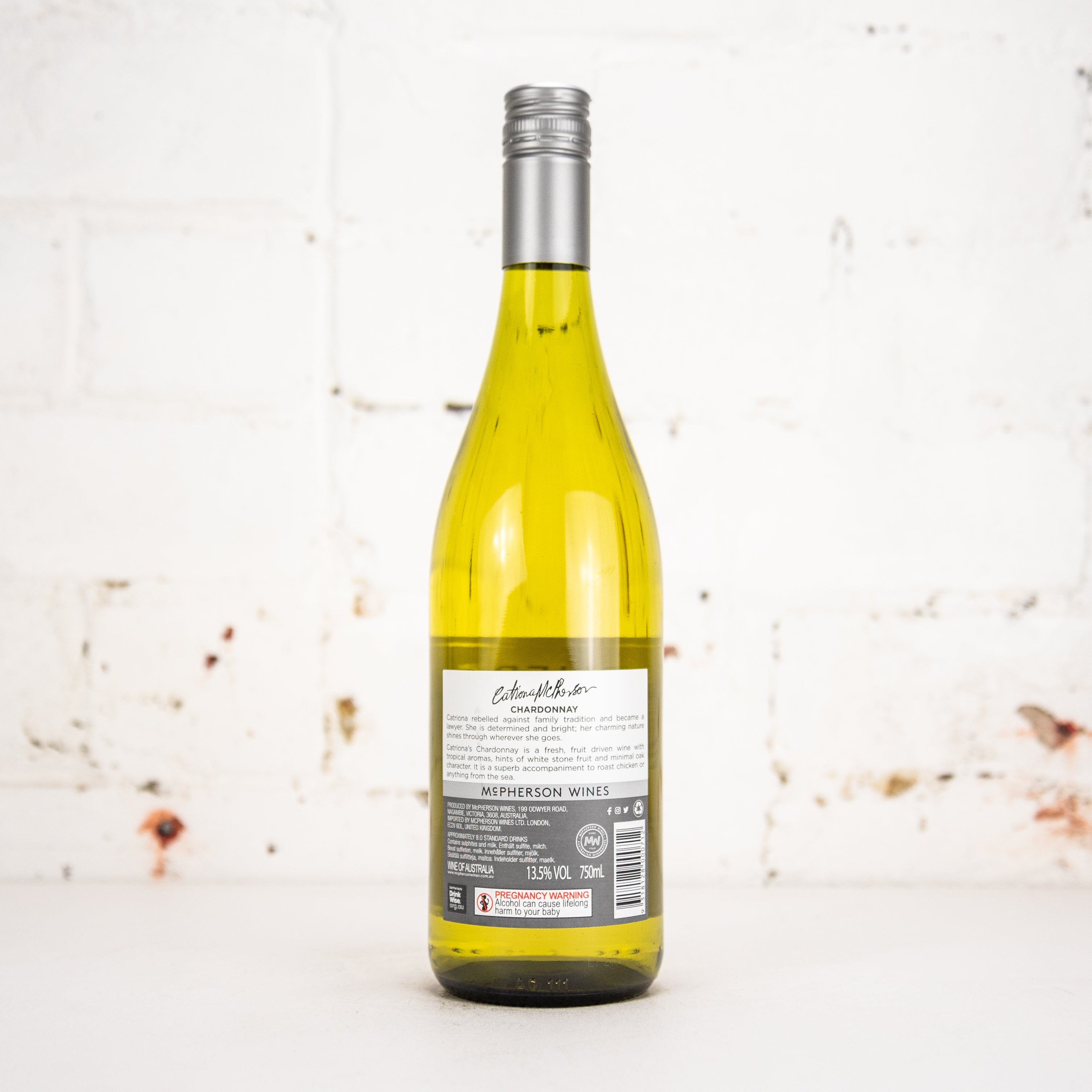 McPherson - 'Catriona McPherson' Chardonnay 750ml