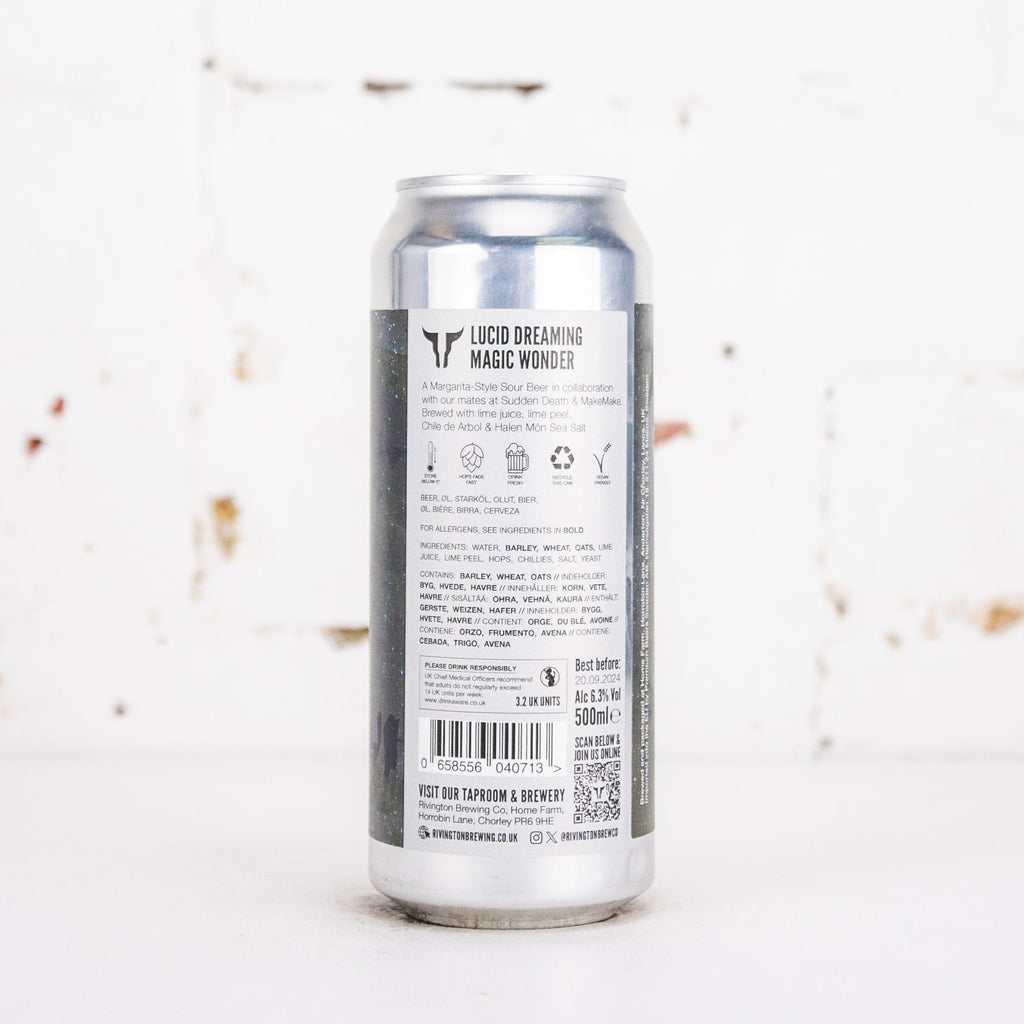 Rivington x Makemake x Sudden Death 'Lucid Dreaming Magic Wonder' Spicy Margarita Sour