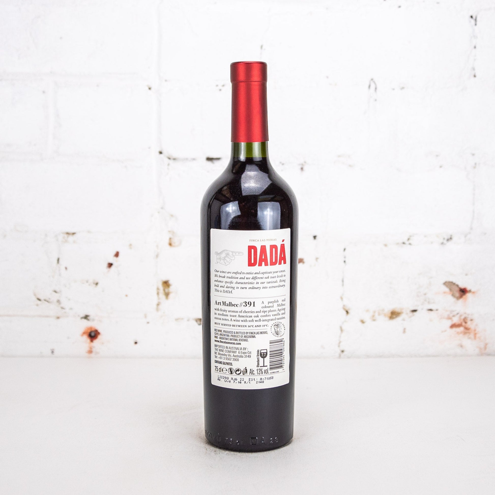 Dada - Art Malbec 391 2022 750ml